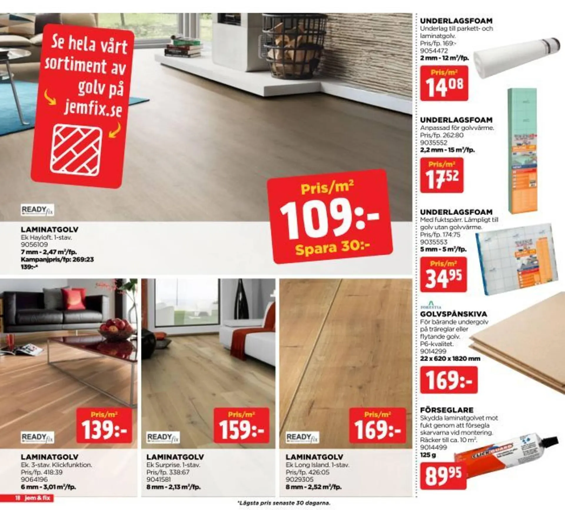 Jem&Fix reklamblad från 21 april till 27 april 2025 - Reklamblad sidor 18