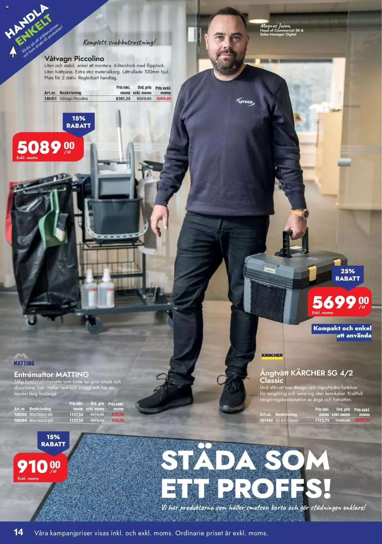 Staples - Lyreco INSPIRATION #1 2023 från 13 mars till 31 december 2023 - Reklamblad sidor 14
