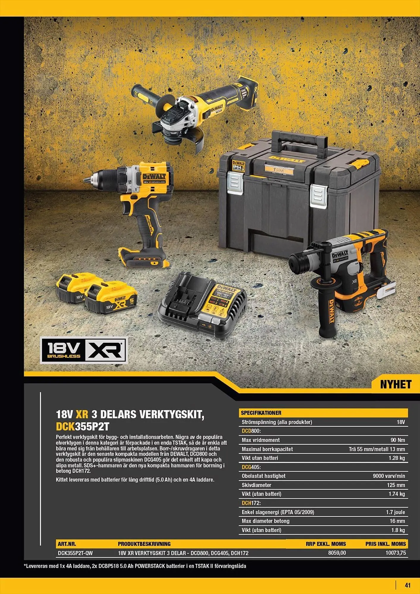 Dewalt reklamblad från 5 maj till 31 december 2023 - Reklamblad sidor 41