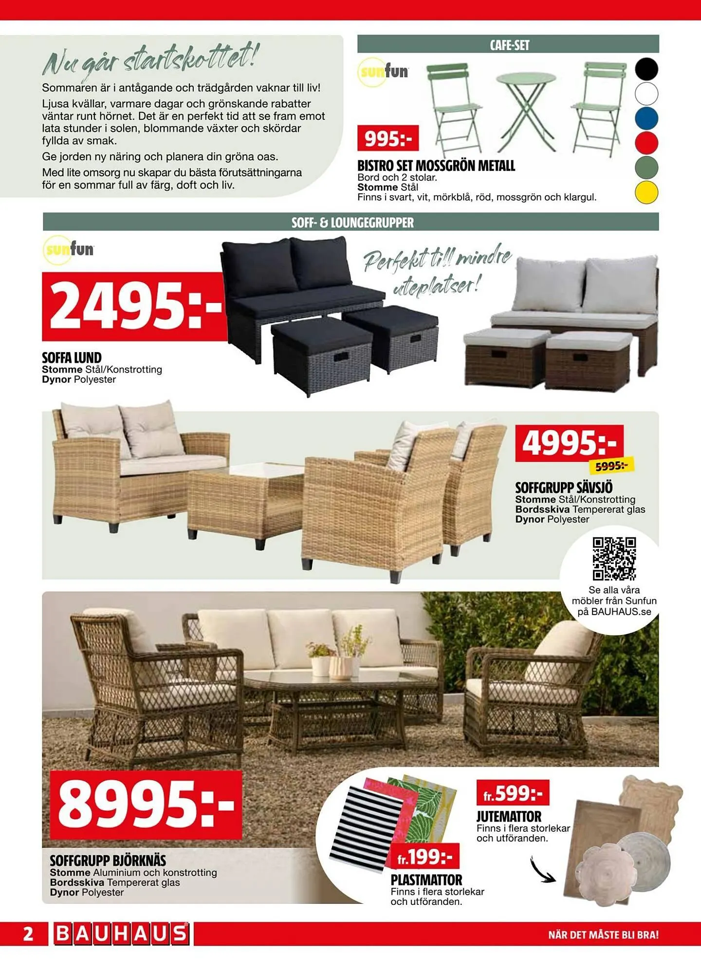 Bauhaus reklamblad från 7 april till 20 april 2026 - Reklamblad sidor 2