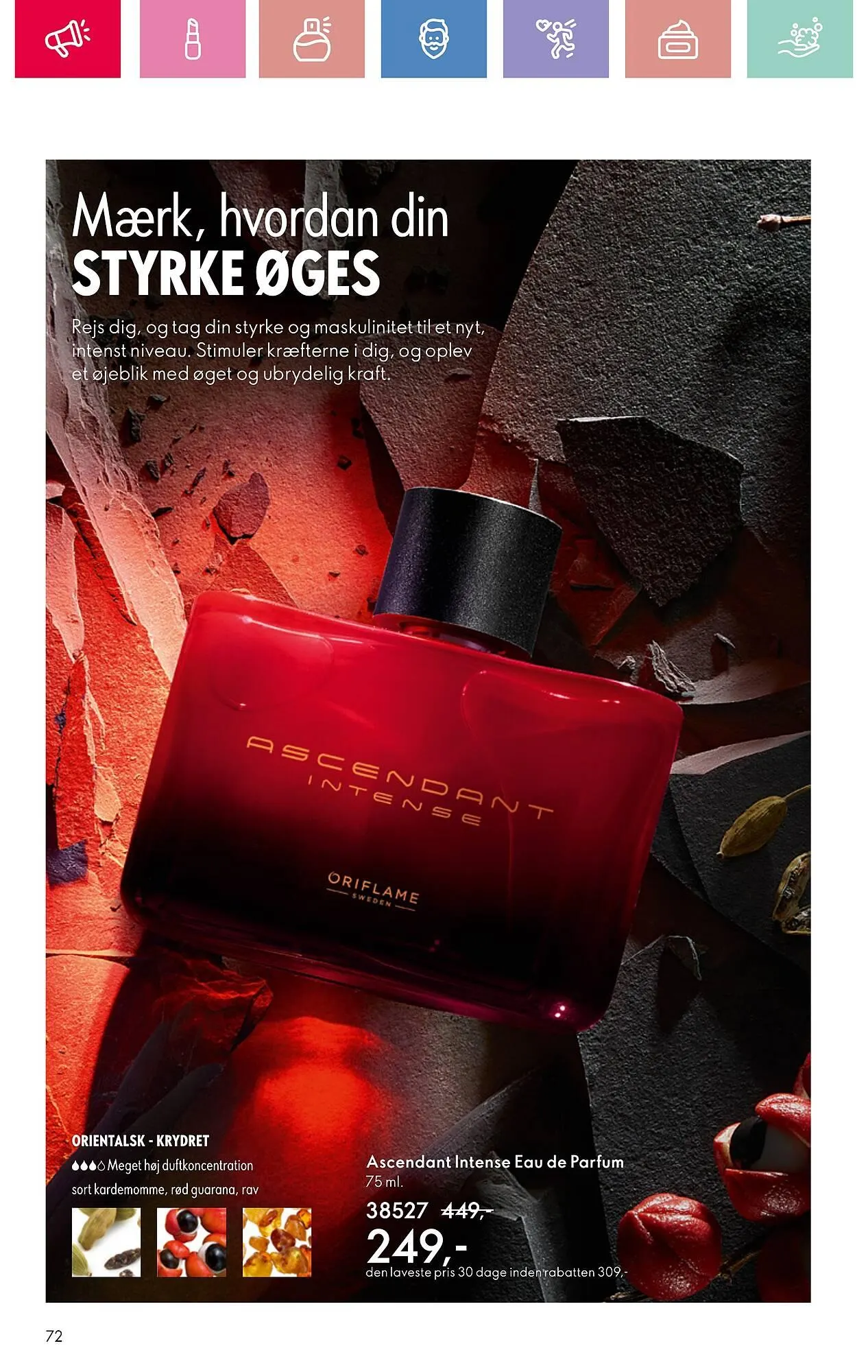 Oriflame reklamblad från 30 mars till 19 april 2025 - Reklamblad sidor 72