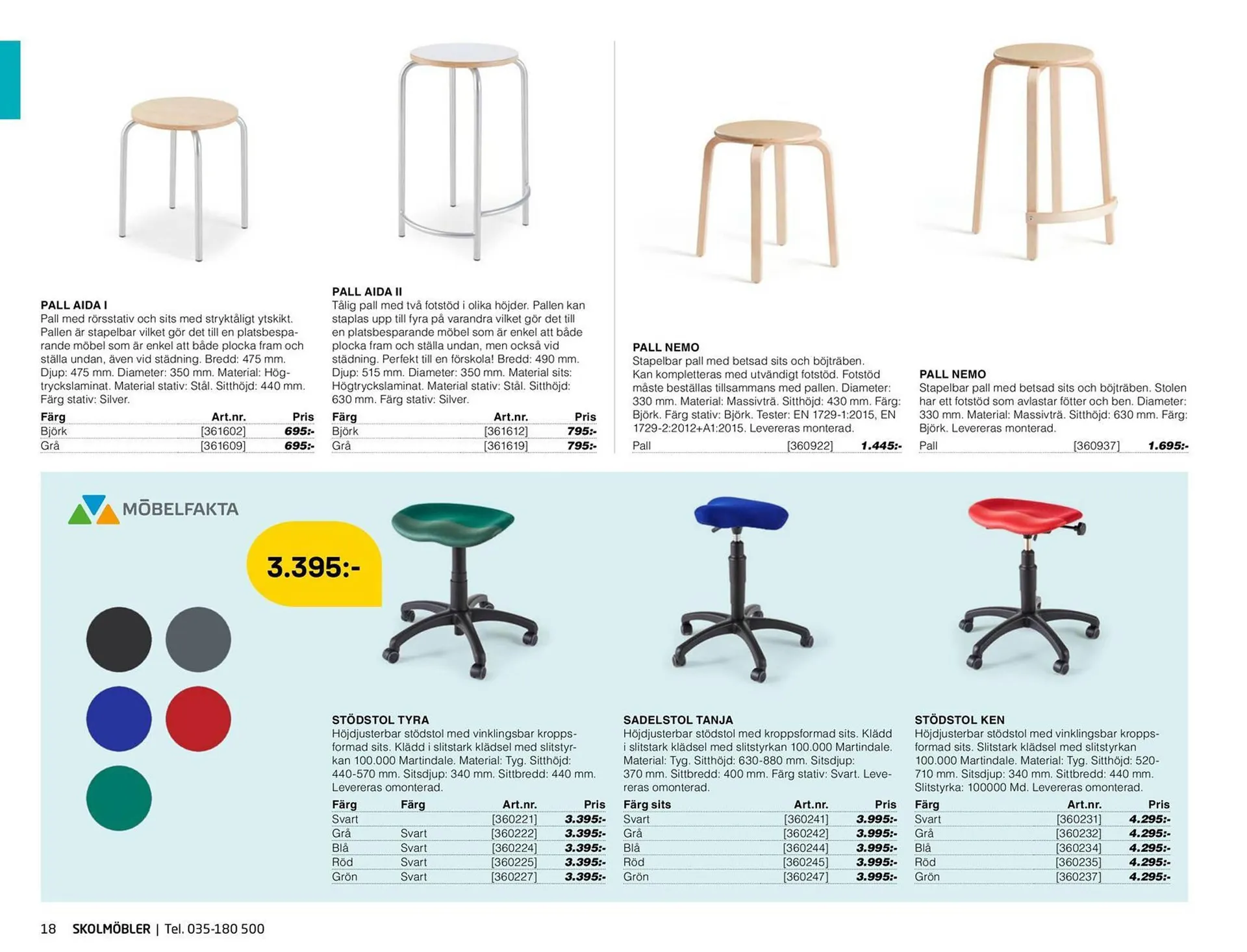 AJ Produkter reklamblad från 8 oktober till 4 december 2023 - Reklamblad sidor 18