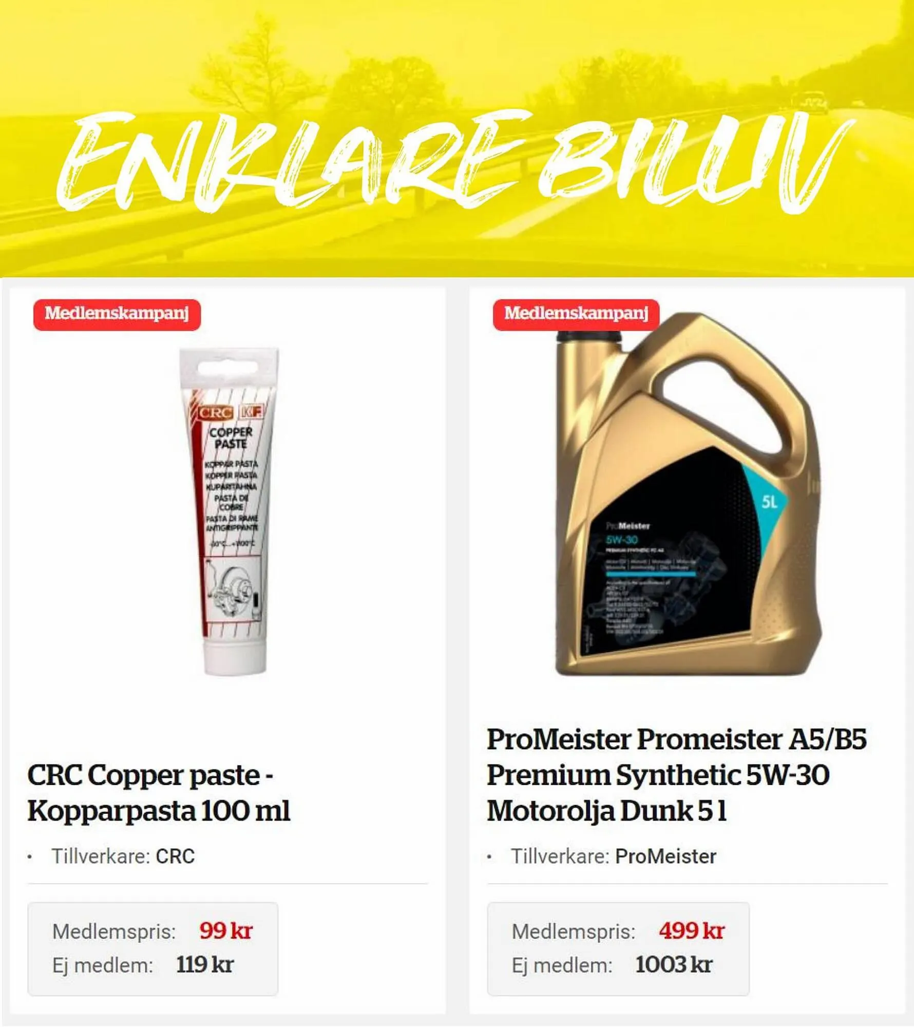 Mekonomen reklamblad från 18 september till 4 november 2023 - Reklamblad sidor 3