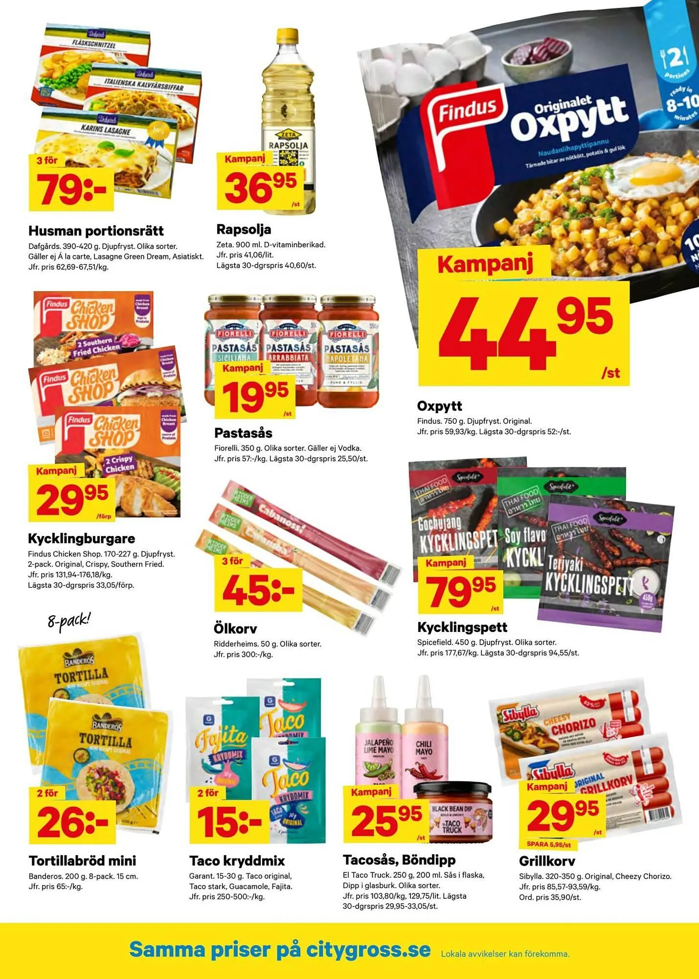 City Gross reklamblad från 4 maj till 11 maj 2026 - Reklamblad sidor 7