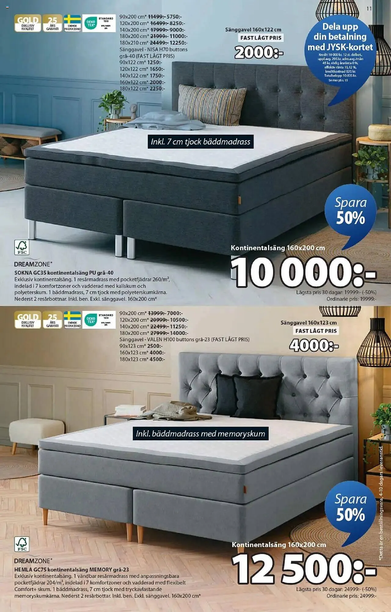 JYSK reklamblad från 6 oktober till 19 oktober 2025 - Reklamblad sidor 11