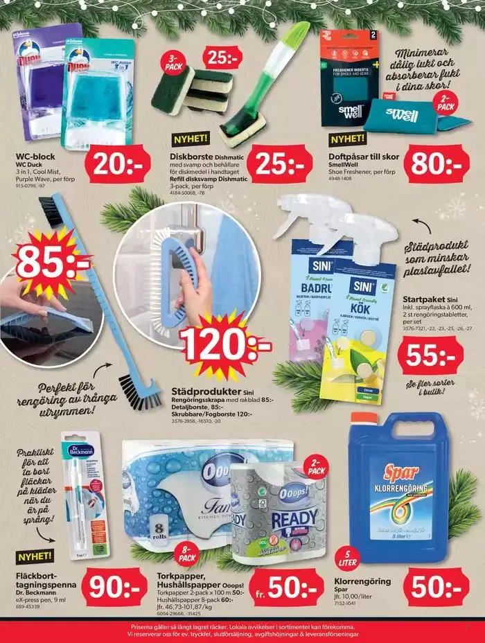DollarStore Erbjudanden från 26 november till 10 december 2024 - Reklamblad sidor 7