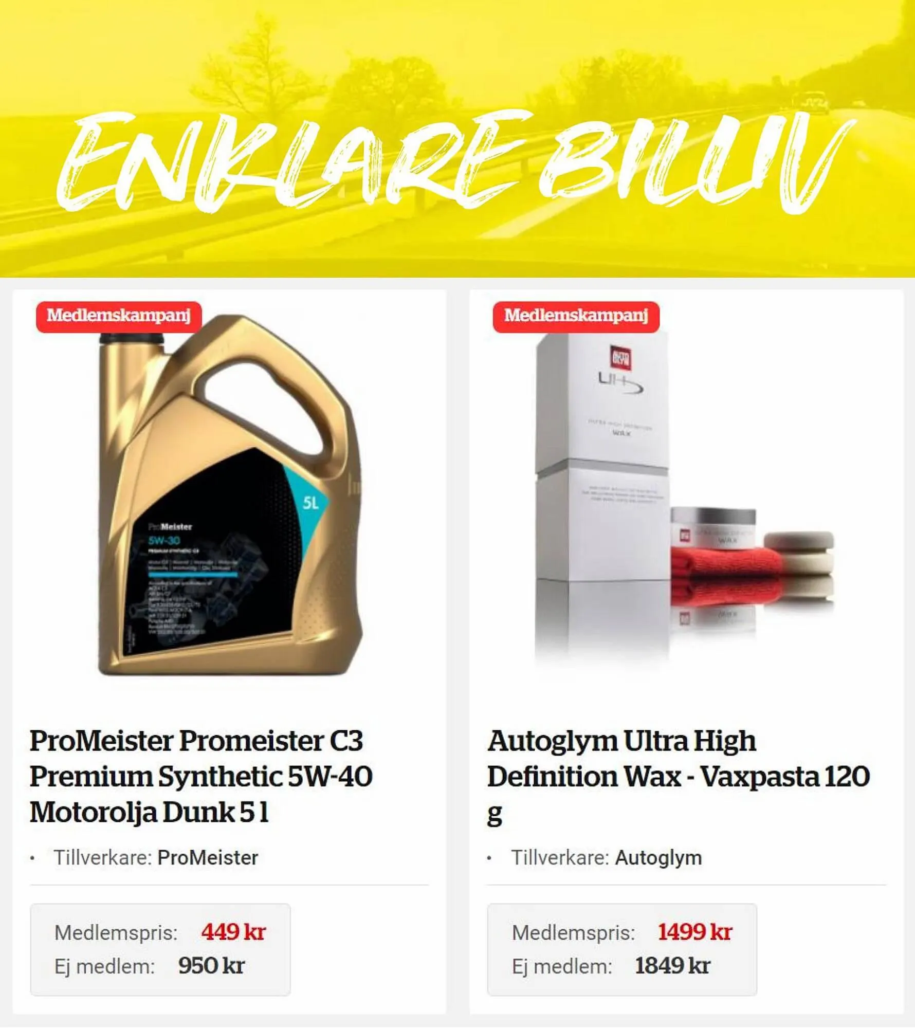 Mekonomen reklamblad från 18 september till 4 november 2023 - Reklamblad sidor 6