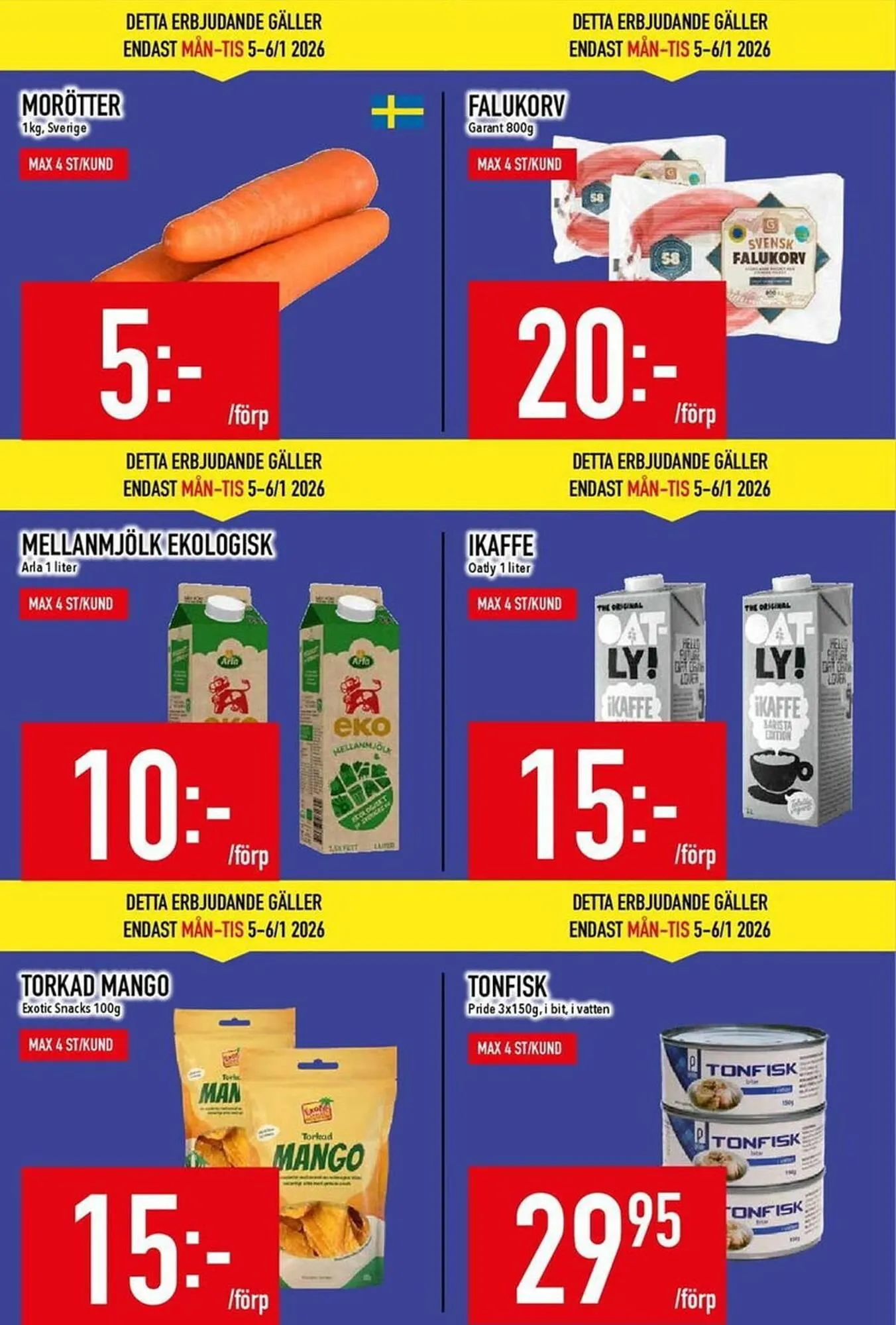 Matdax reklamblad från 5 januari till 11 januari 2026 - Reklamblad sidor 2