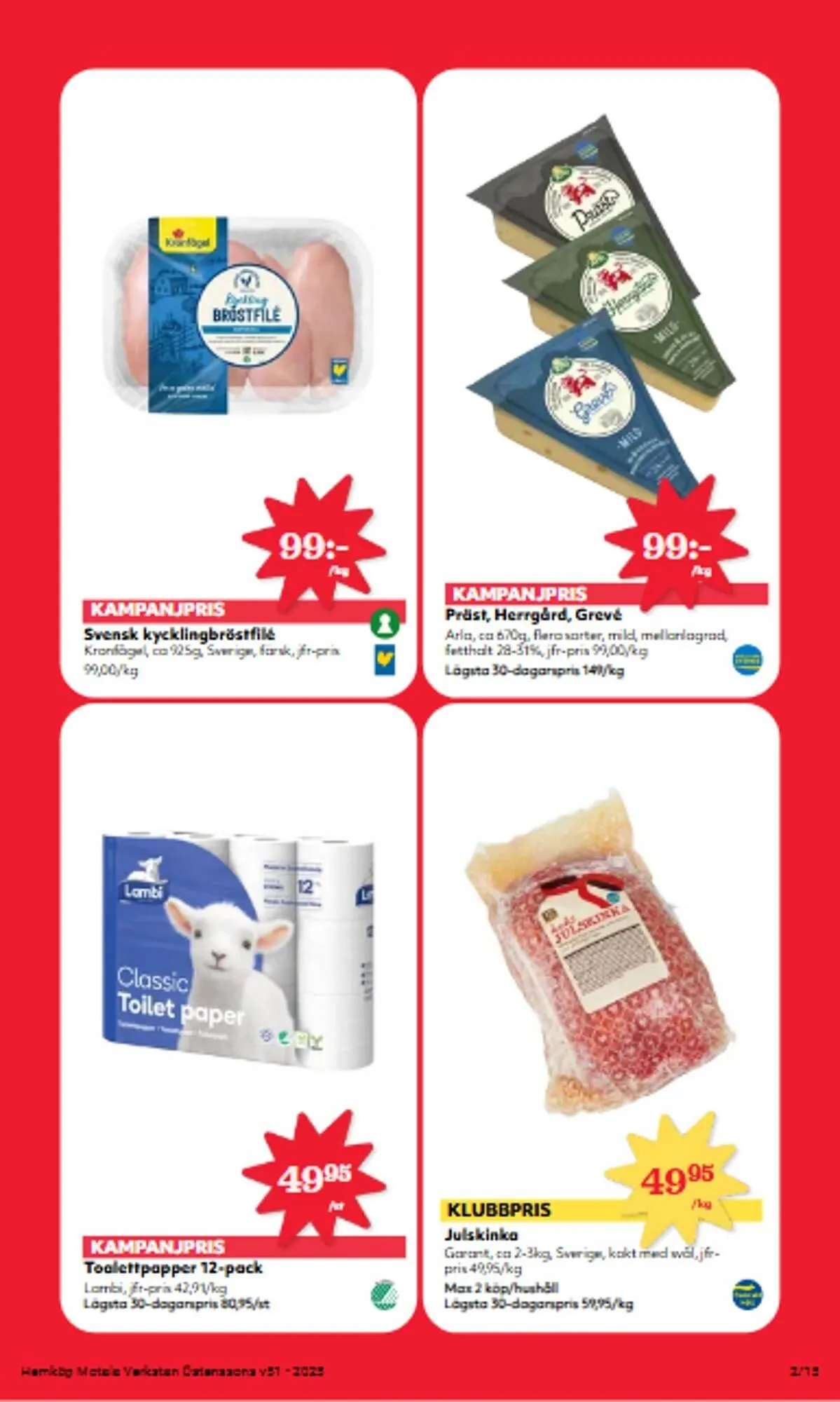 Östenssons reklamblad från 15 december till 21 december 2025 - Reklamblad sidor 2