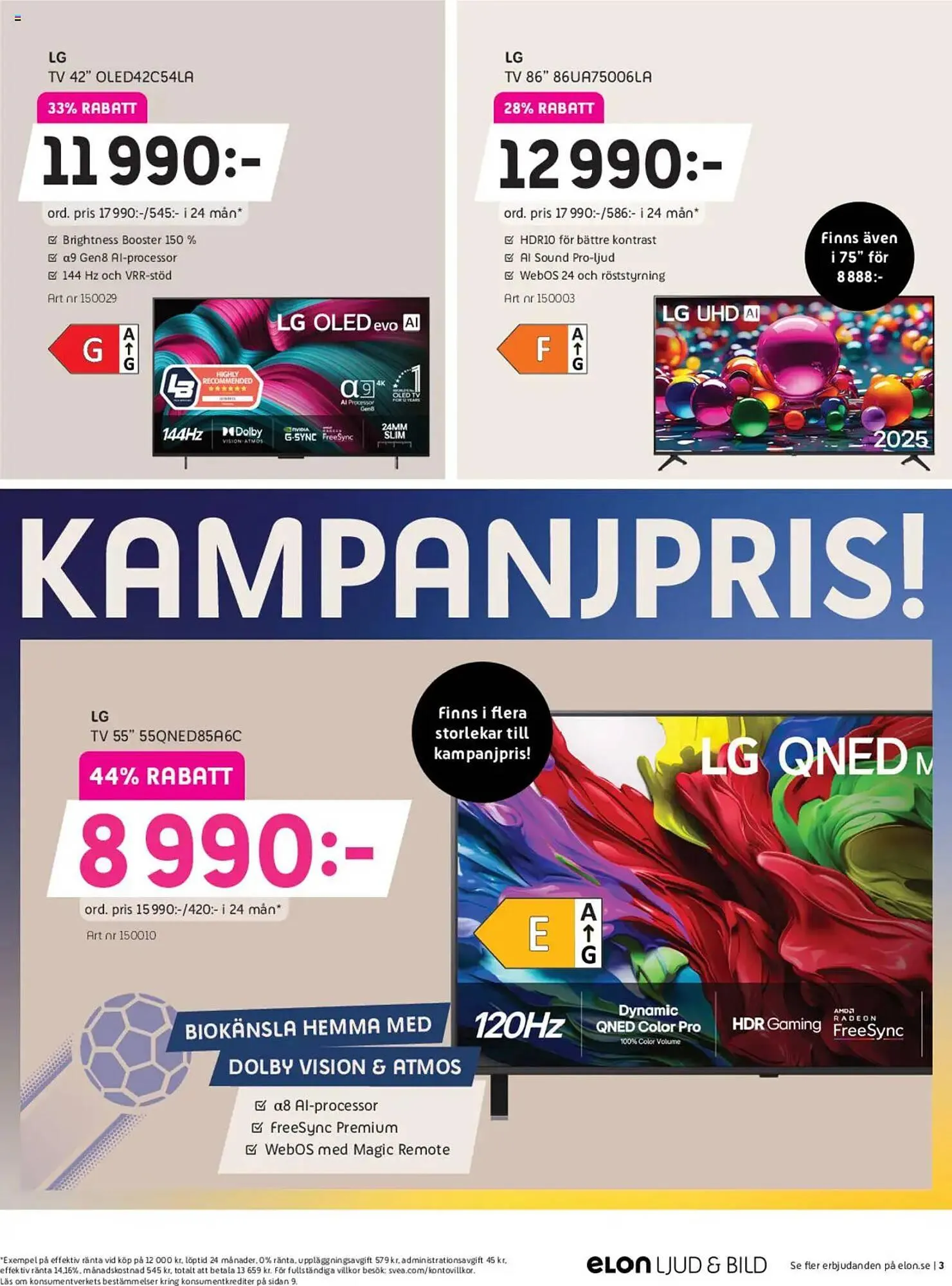 Elon reklamblad från 29 september till 12 oktober 2025 - Reklamblad sidor 3