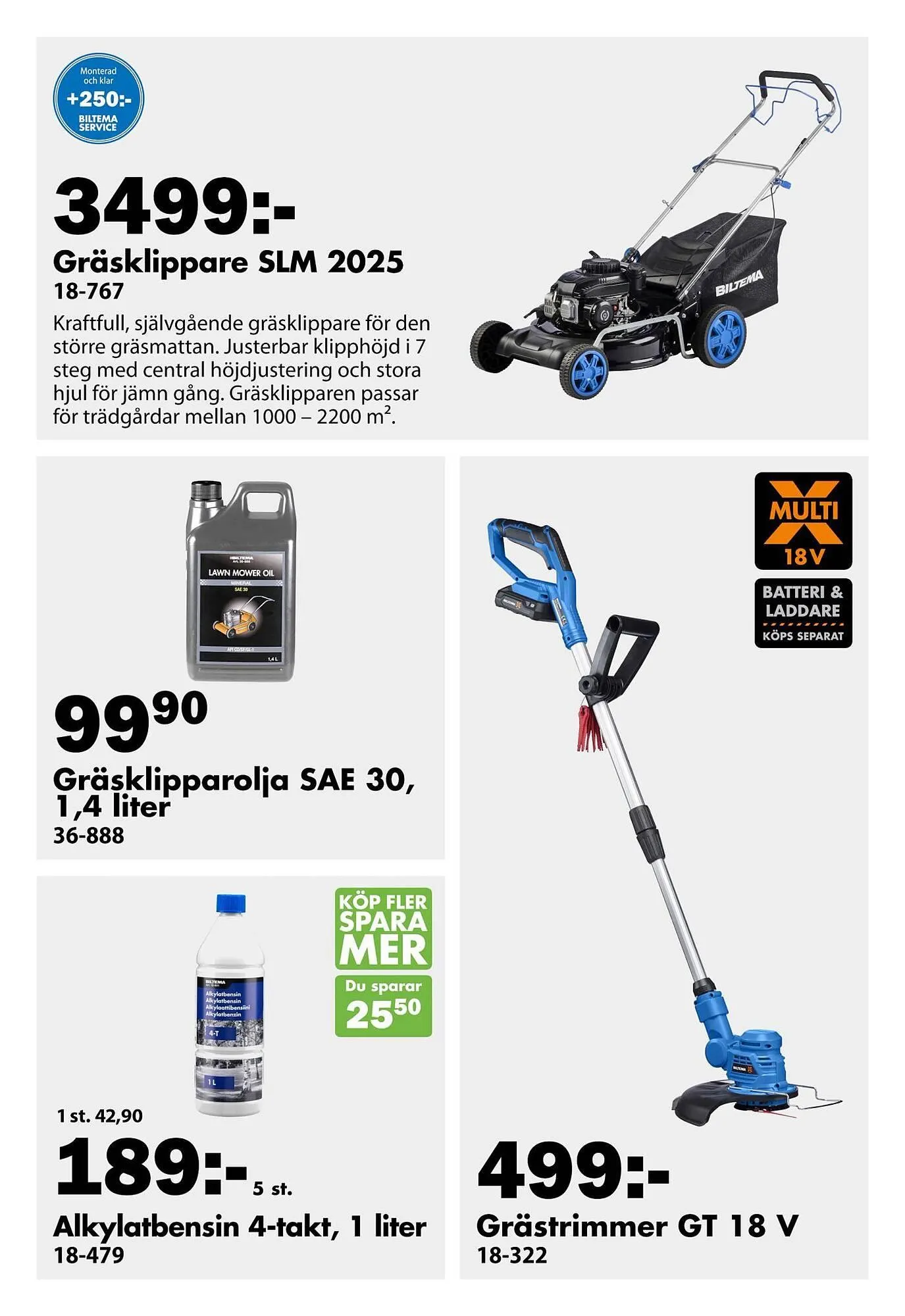 Biltema reklamblad från 27 juni till 24 juli 2025 - Reklamblad sidor 11