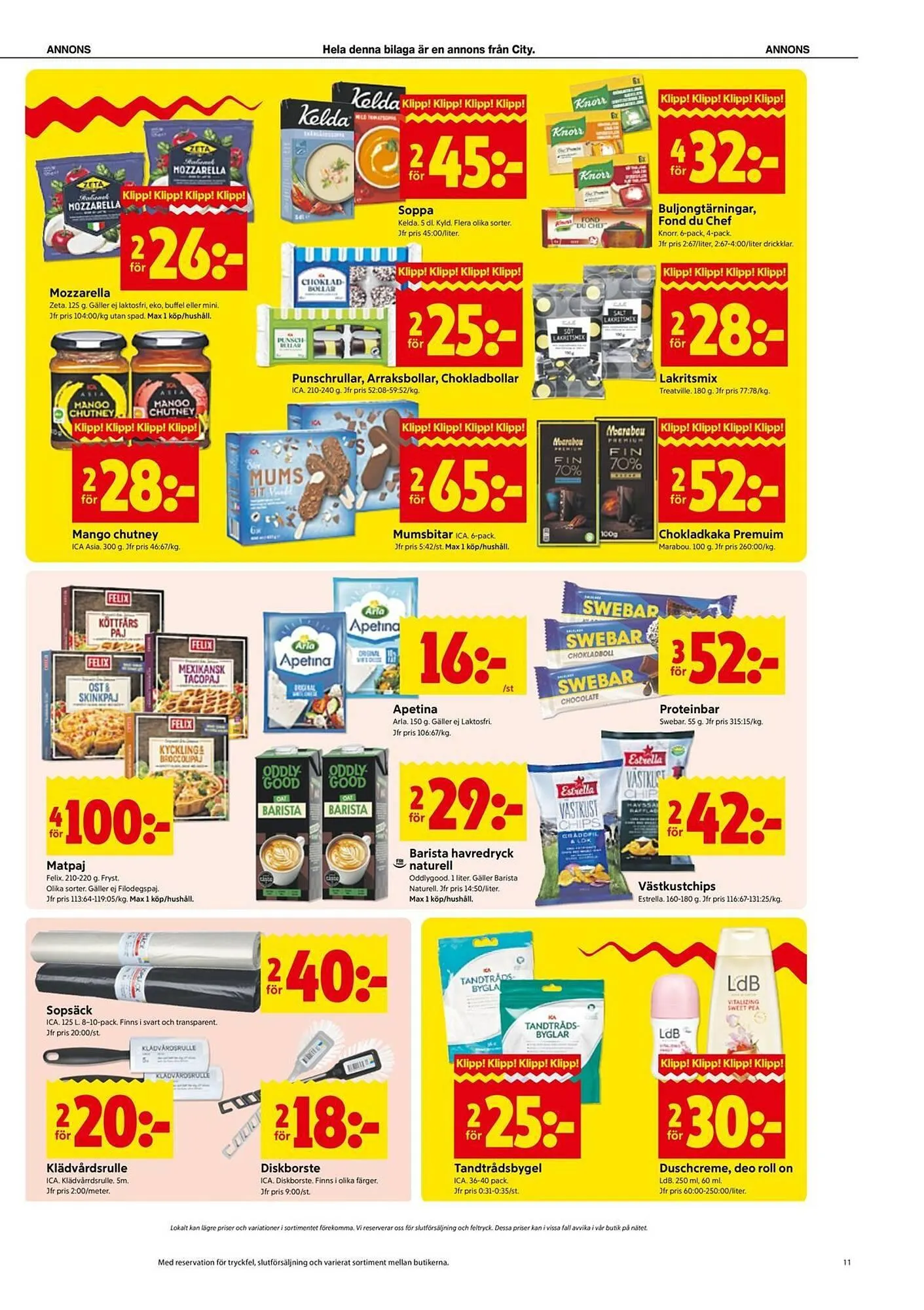 ICA Kvantum reklamblad från 7 april till 12 april 2026 - Reklamblad sidor 11