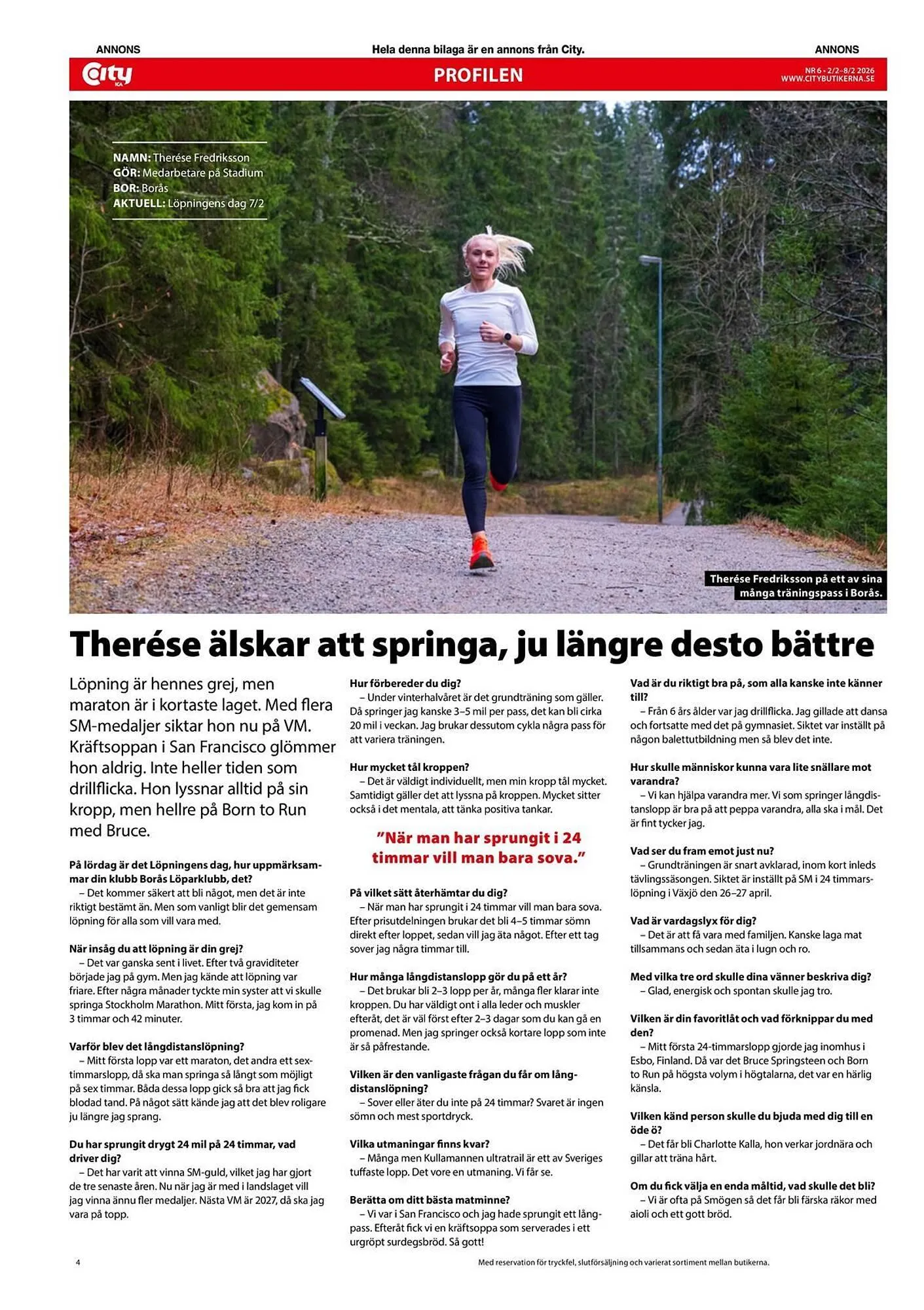 ICA Kvantum reklamblad från 2 februari till 8 februari 2026 - Reklamblad sidor 4