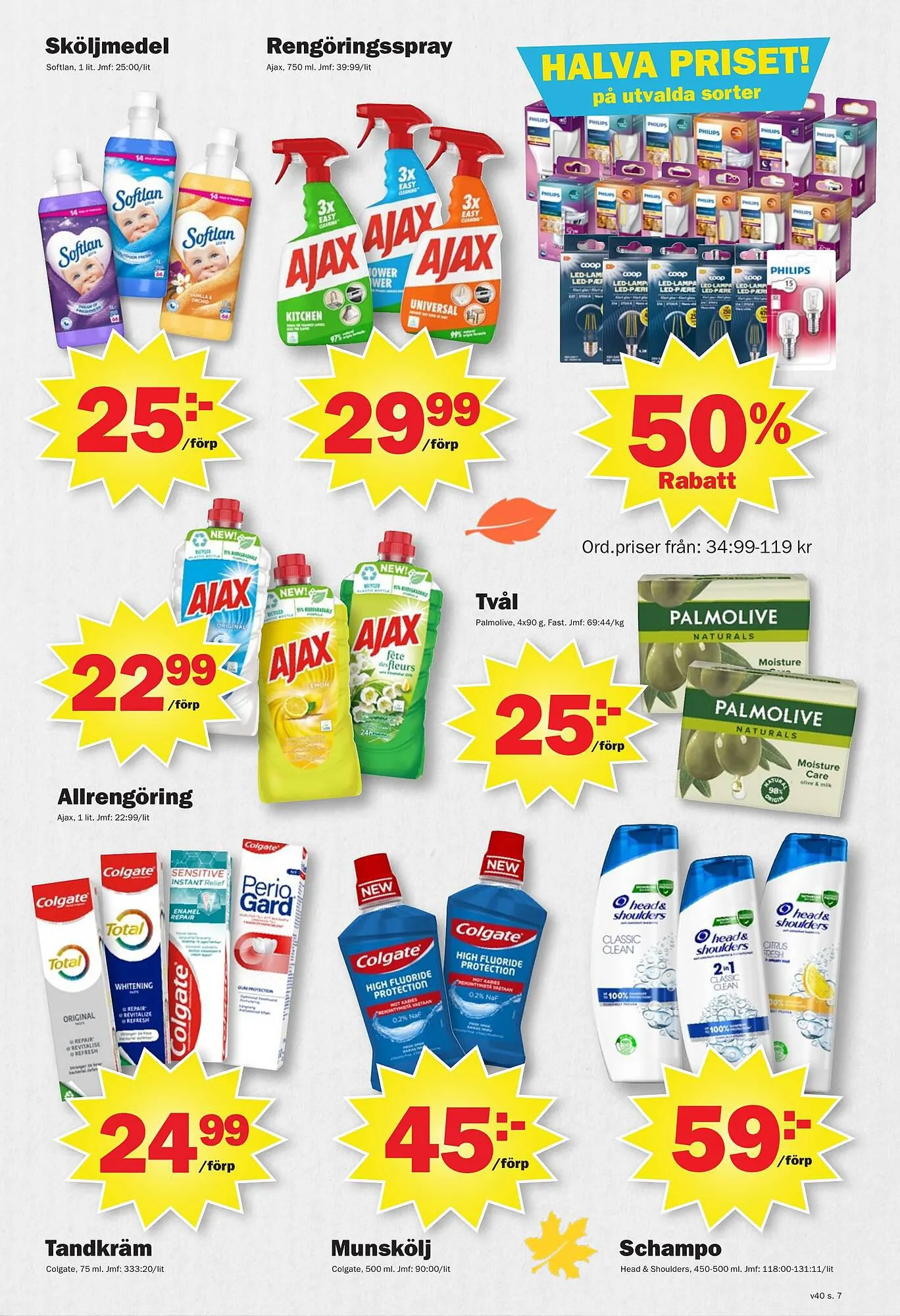 Pekås reklamblad från 2 oktober till 8 oktober 2023 - Reklamblad sidor 7