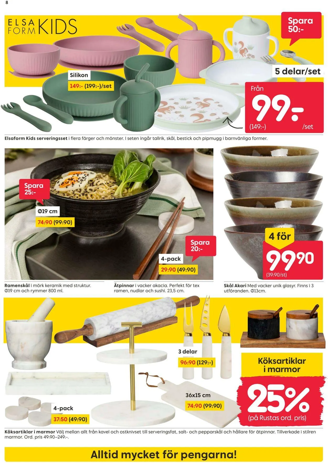 Rusta från 21 oktober till 4 november 2025 - Reklamblad sidor 8