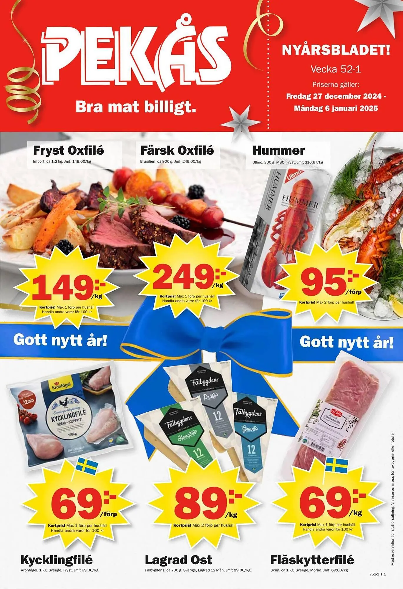 Pekås reklamblad - 1