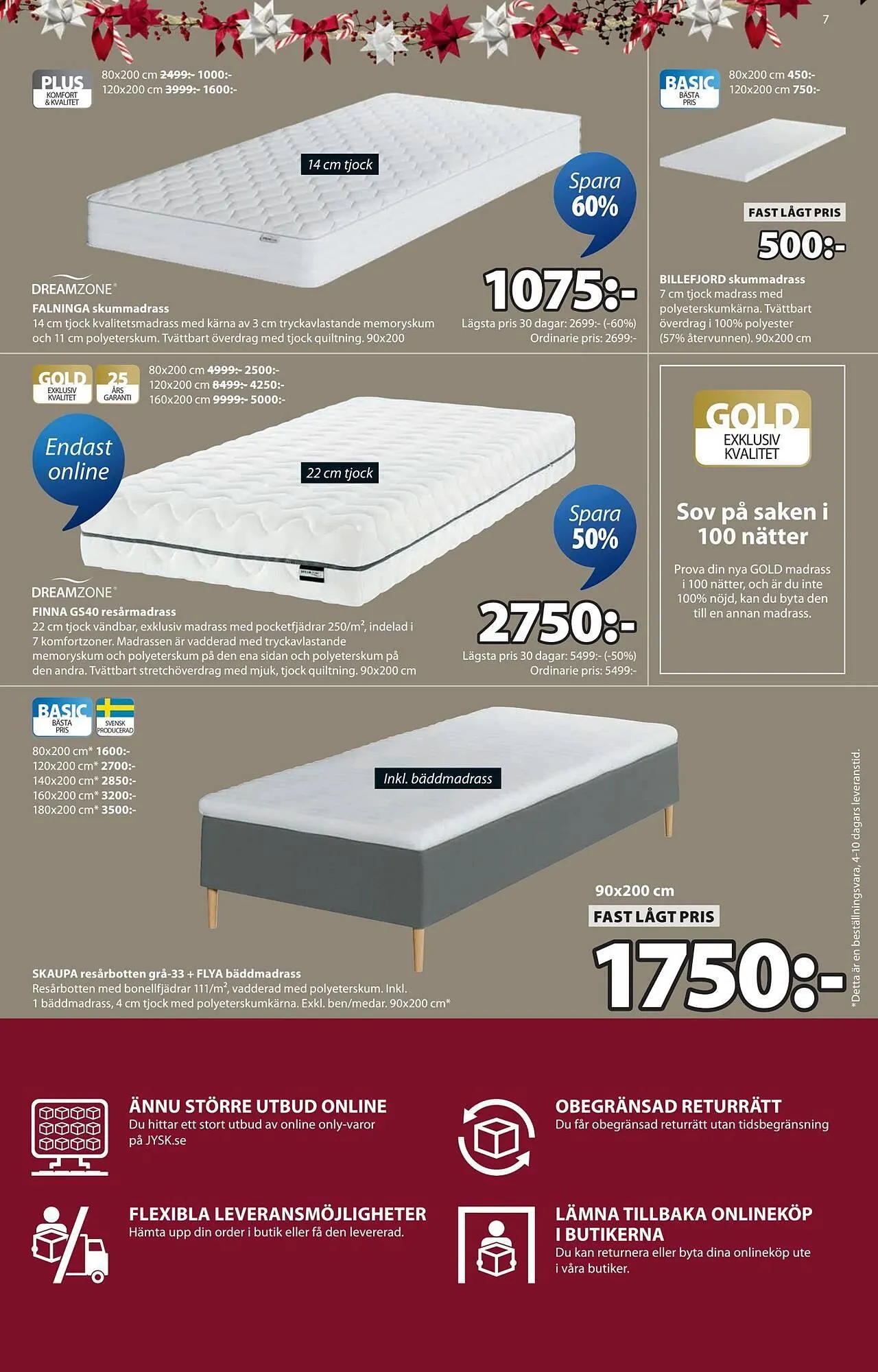 JYSK reklamblad från 3 november till 16 november 2025 - Reklamblad sidor 7
