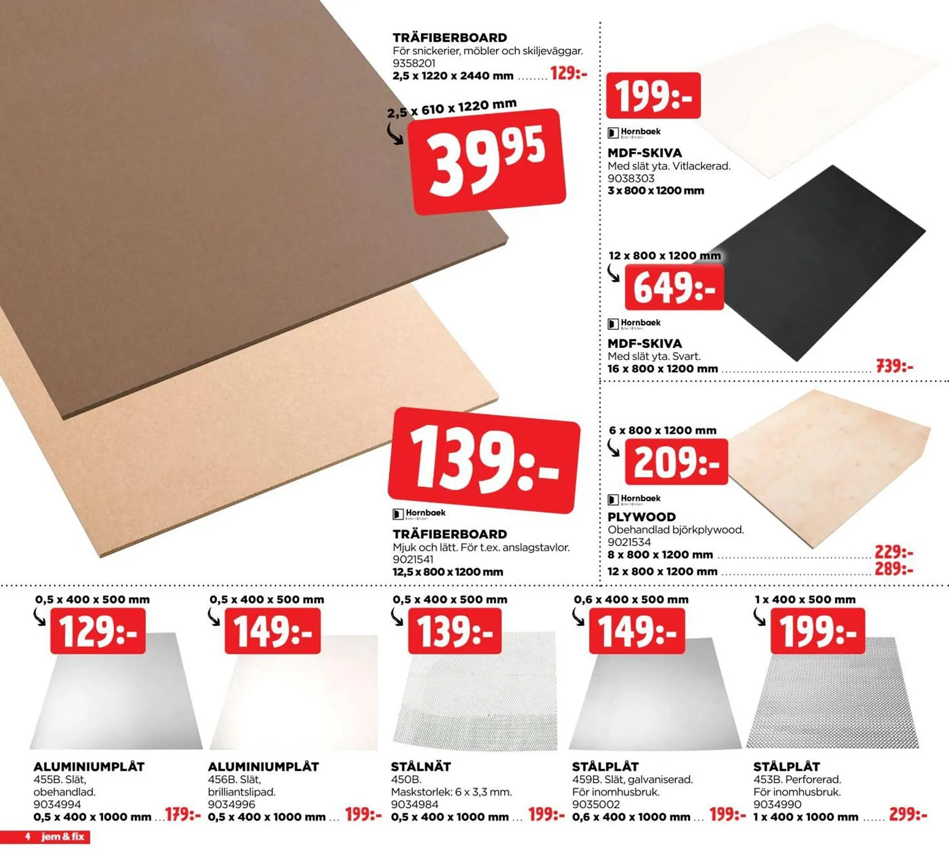 Jem&Fix reklamblad från 2 mars till 16 mars 2026 - Reklamblad sidor 4