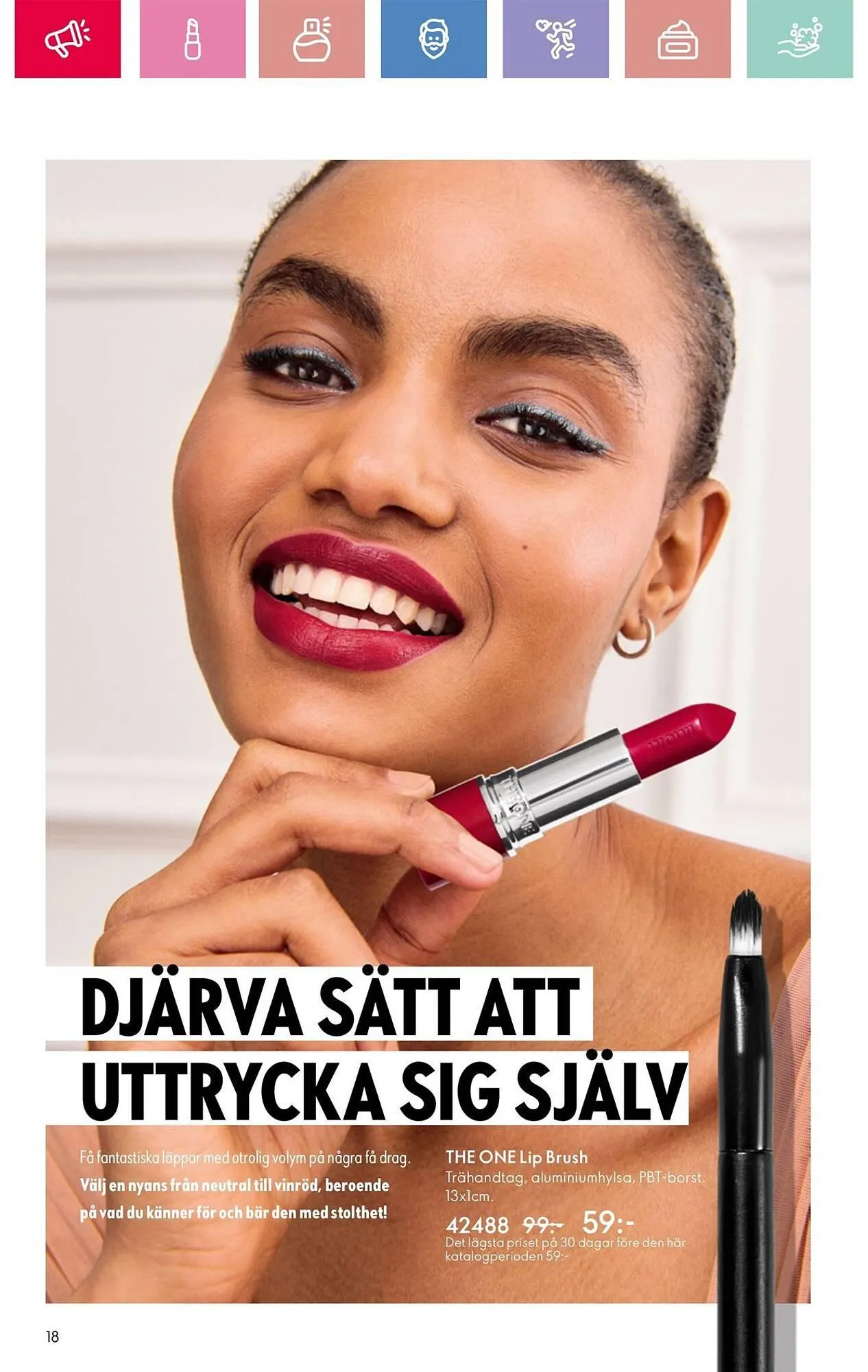 Oriflame reklamblad från 10 mars till 29 mars 2025 - Reklamblad sidor 18