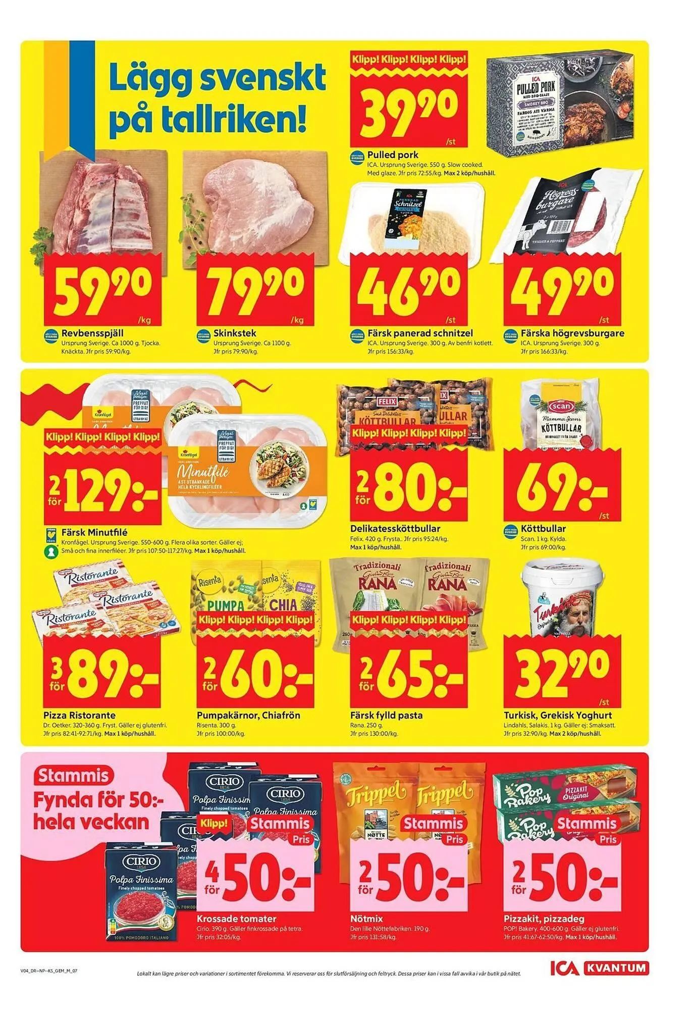 ICA Kvantum reklamblad från 19 januari till 25 januari 2026 - Reklamblad sidor 7