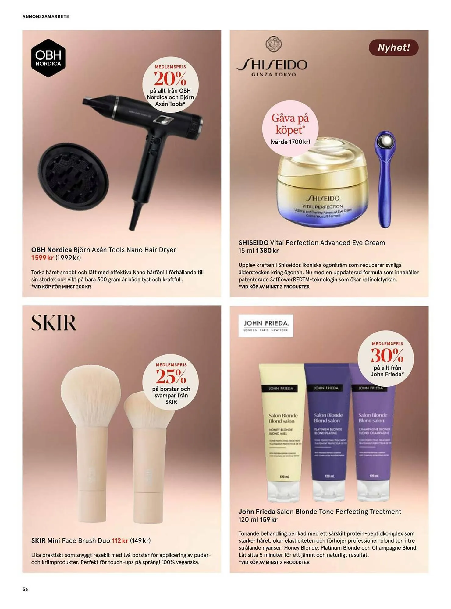 Åhléns reklamblad från 17 september till 7 oktober 2025 - Reklamblad sidor 56