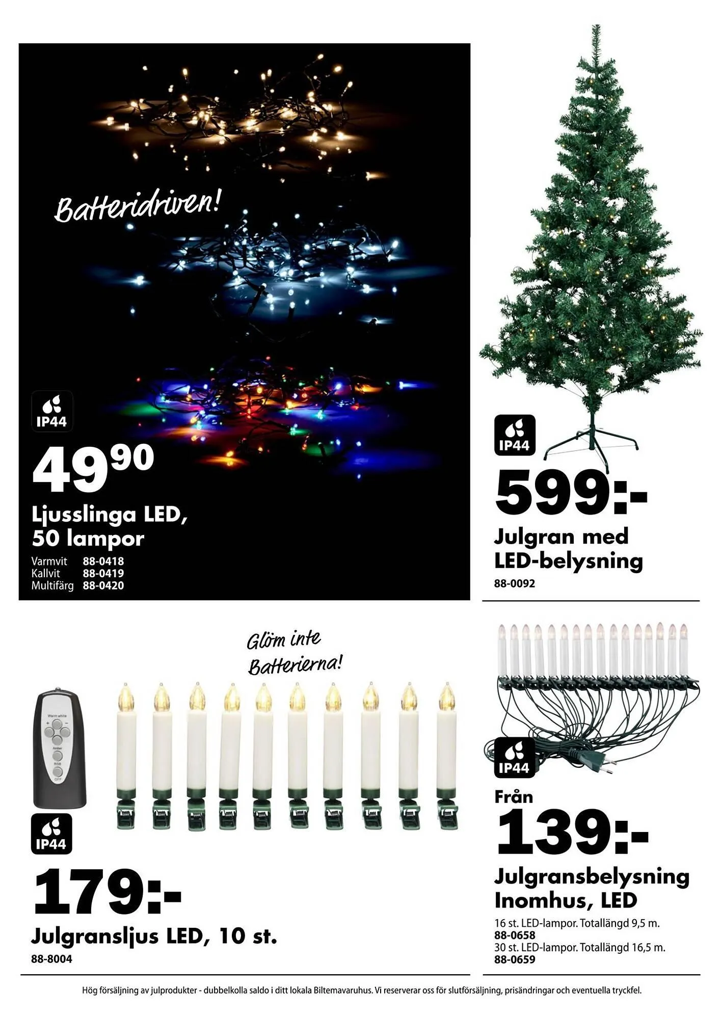 Biltema reklamblad från 26 oktober till 23 december 2023 - Reklamblad sidor 7