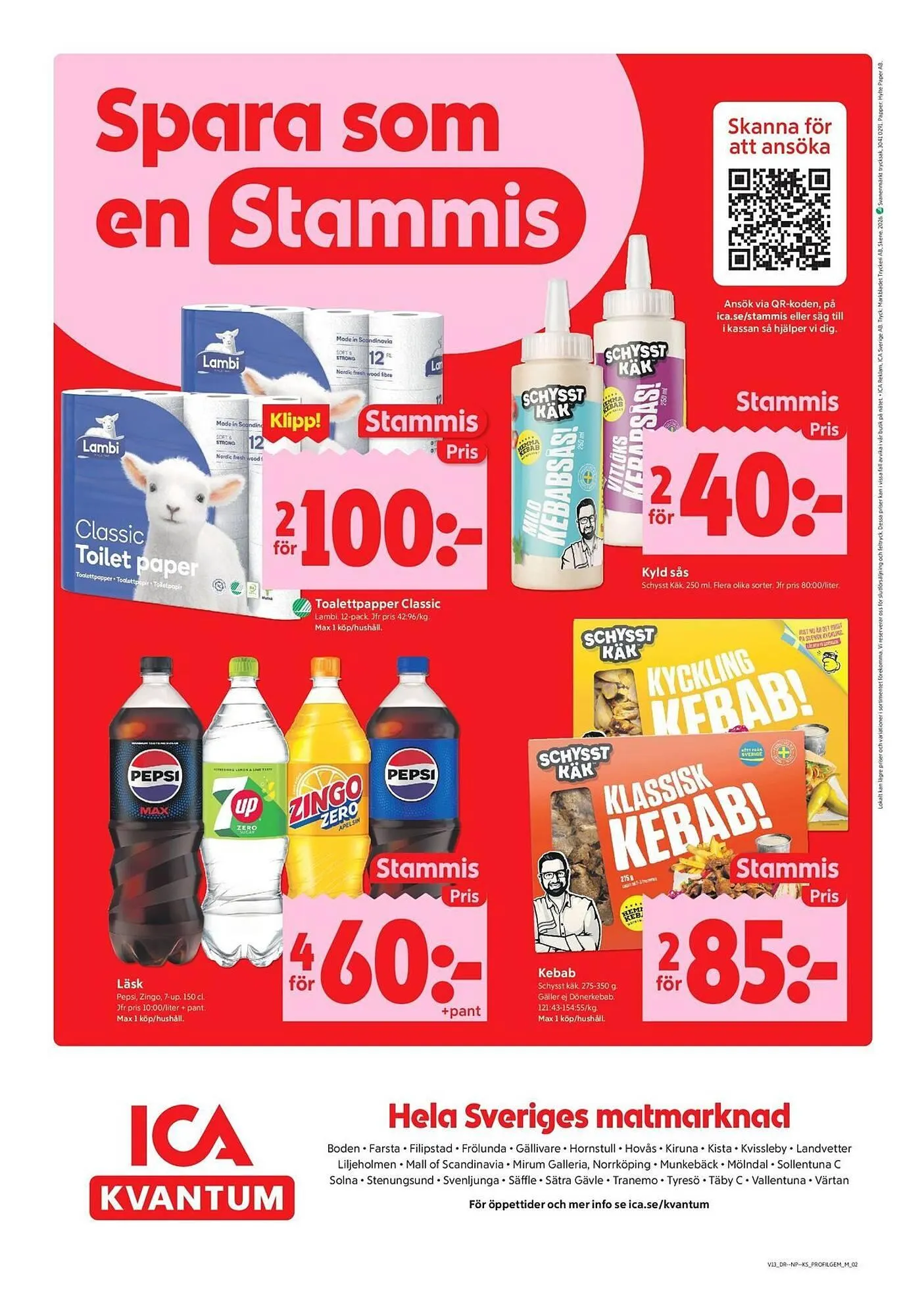 ICA Kvantum reklamblad från 23 mars till 29 mars 2026 - Reklamblad sidor 10