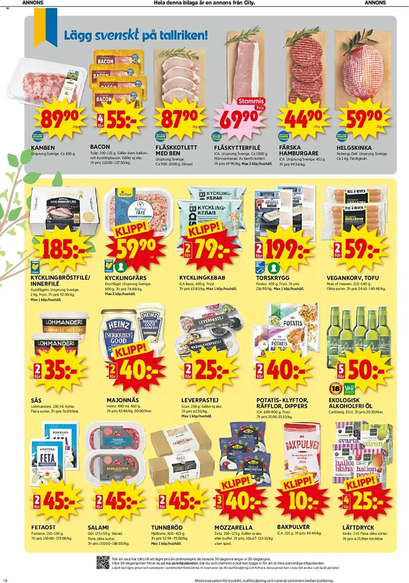 ICA Kvantum reklamblad från 7 april till 13 april 2025 - Reklamblad sidor 18