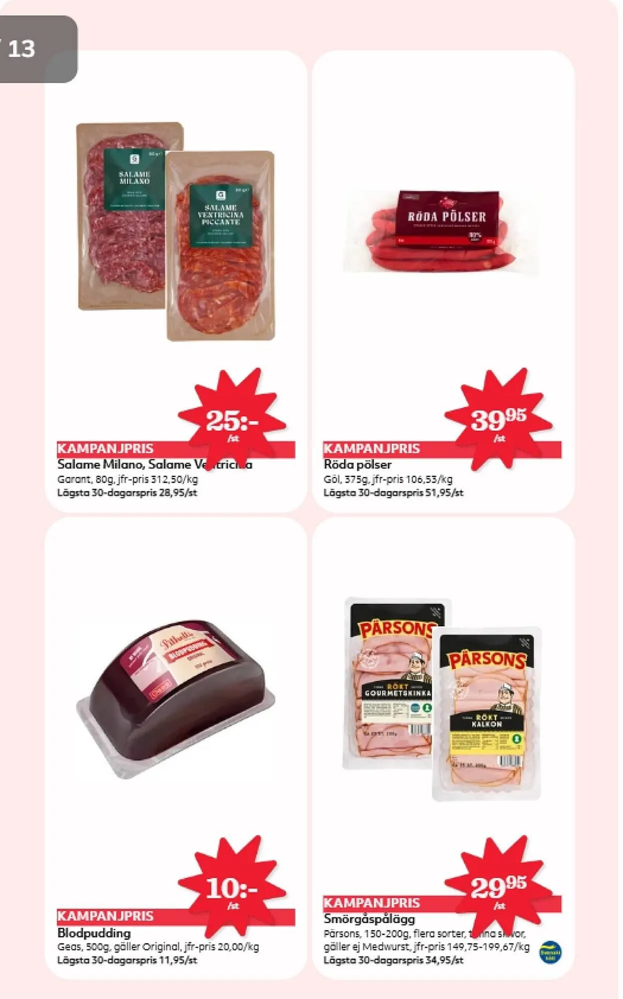 Östenssons reklamblad från 6 oktober till 12 oktober 2025 - Reklamblad sidor 9