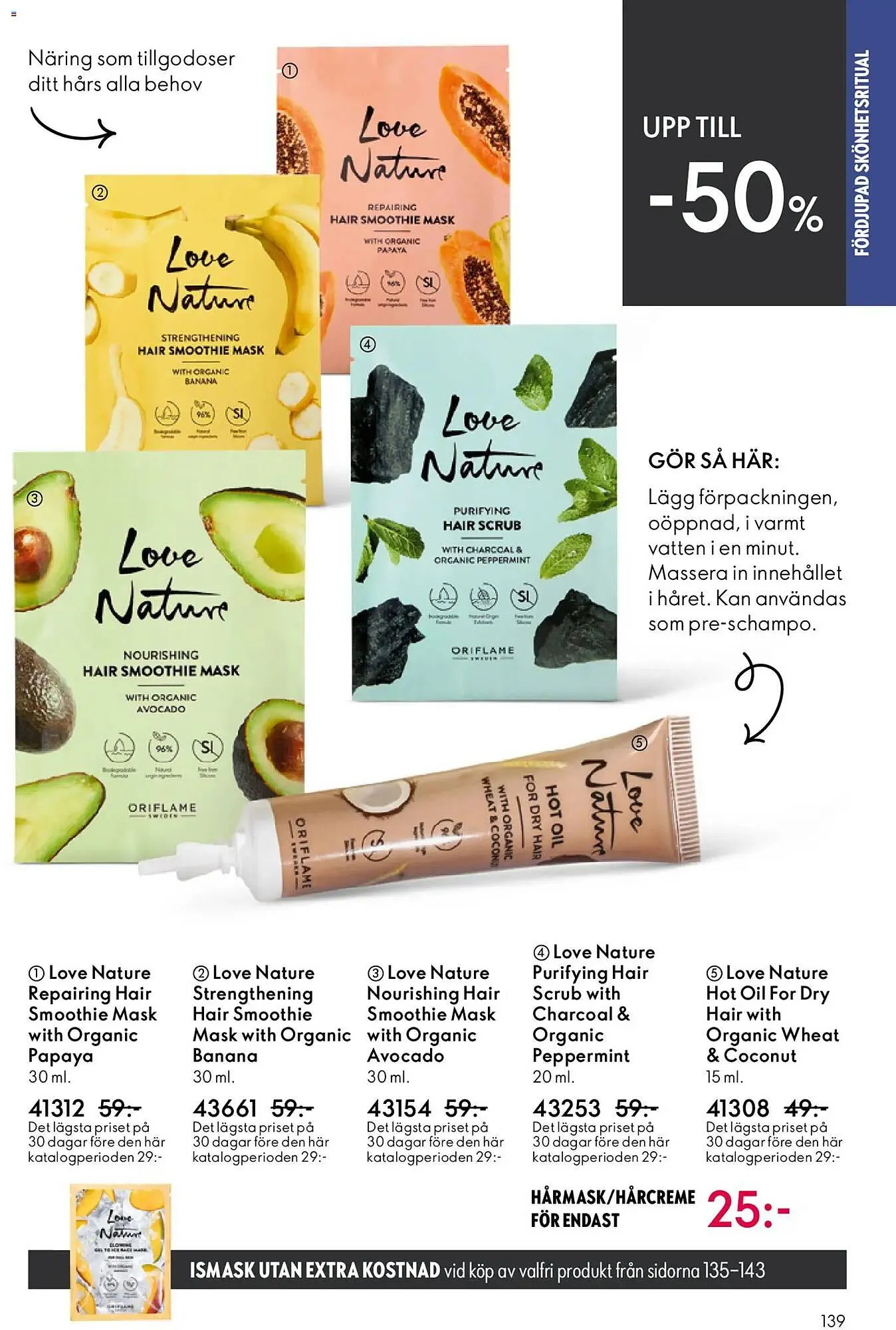 Oriflame reklamblad från 22 april till 12 maj 2026 - Reklamblad sidor 139