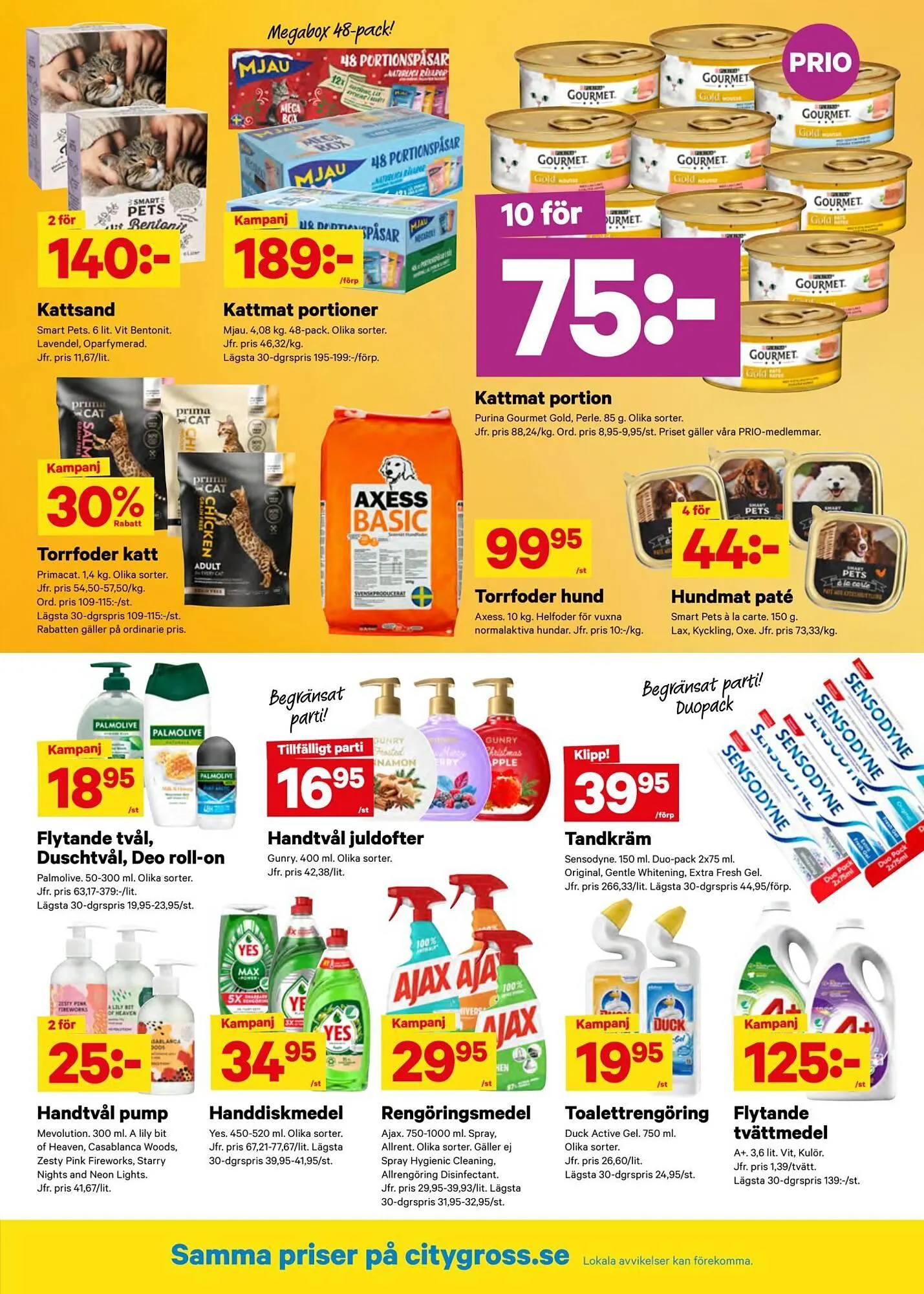 City Gross reklamblad från 3 november till 9 november 2025 - Reklamblad sidor 7