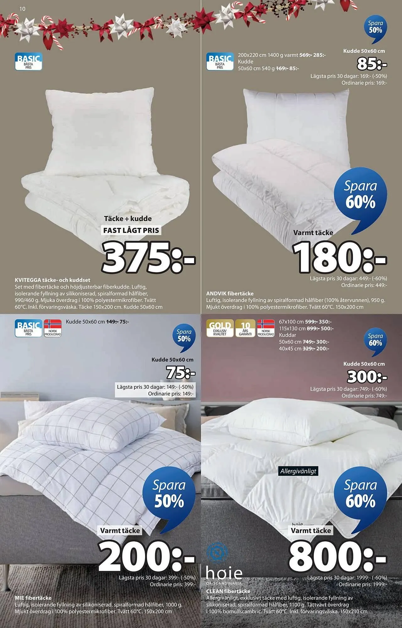 JYSK reklamblad från 20 oktober till 2 november 2025 - Reklamblad sidor 10