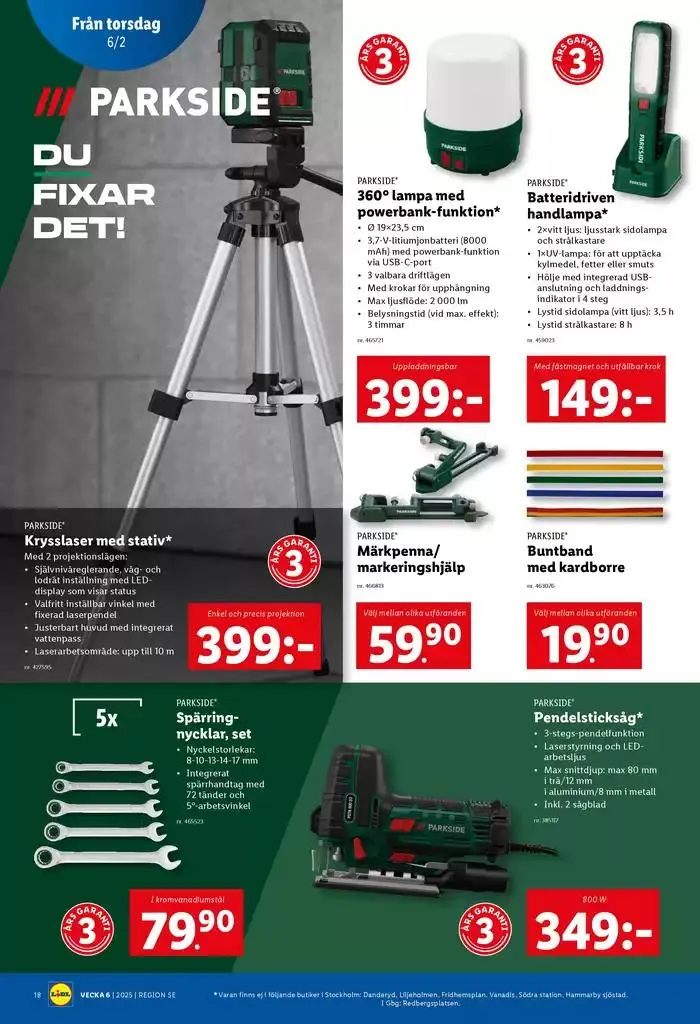 ERBJUDANDEN VECKA 6 från 3 februari till 9 februari 2025 - Reklamblad sidor 22