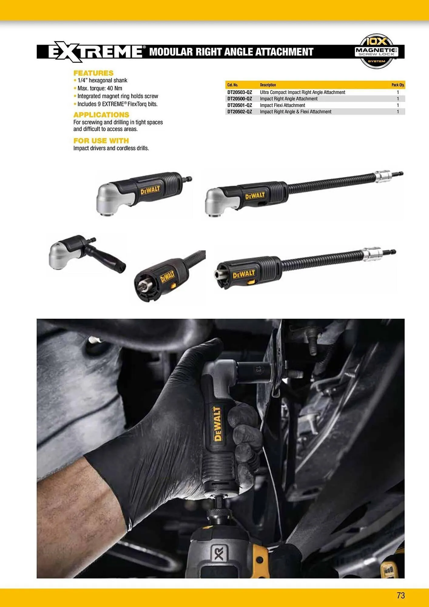 Dewalt reklamblad från 9 oktober till 18 oktober 2025 - Reklamblad sidor 73