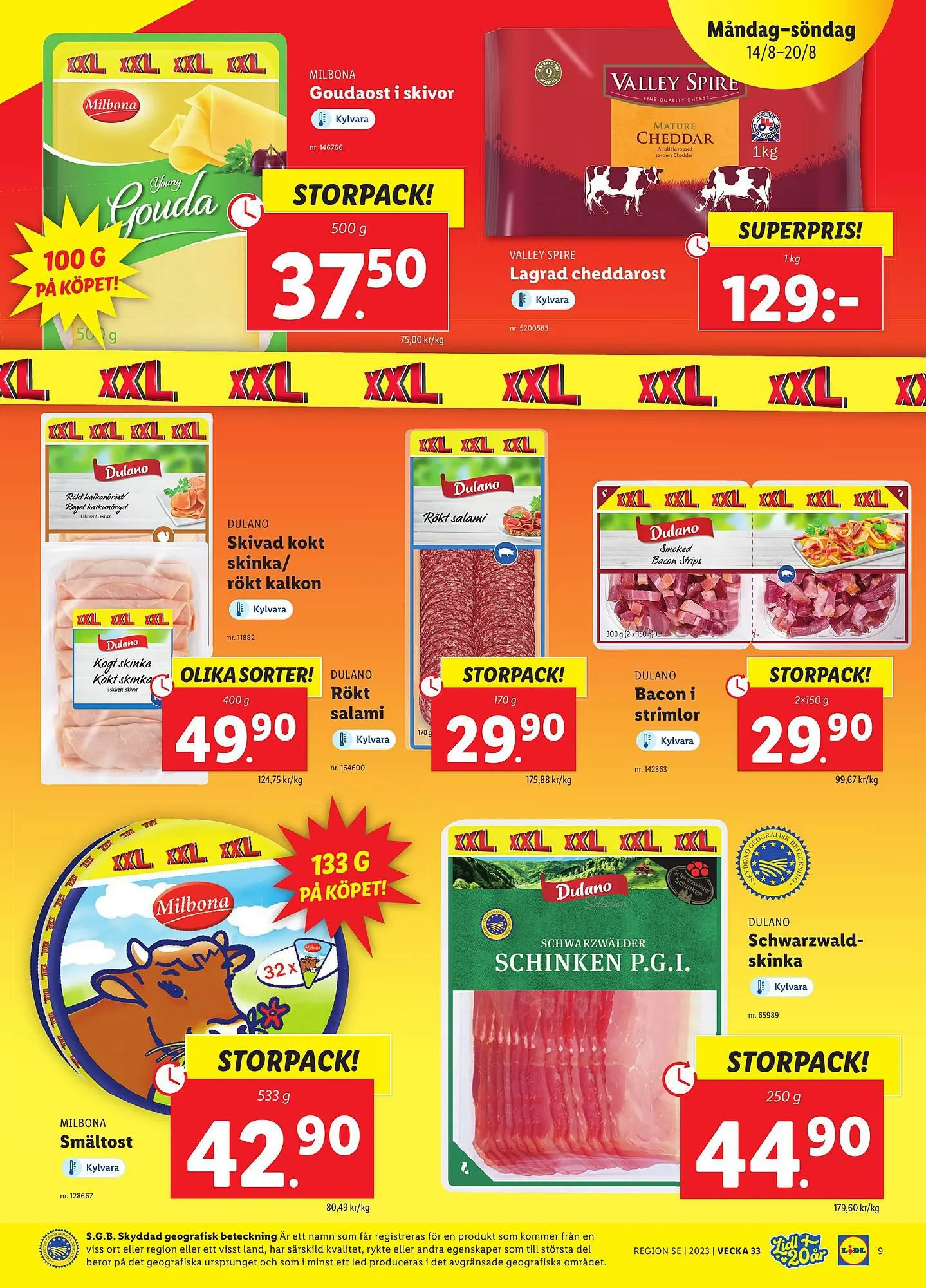 Lidl reklamblad från 14 augusti till 20 augusti 2023 - Reklamblad sidor 9