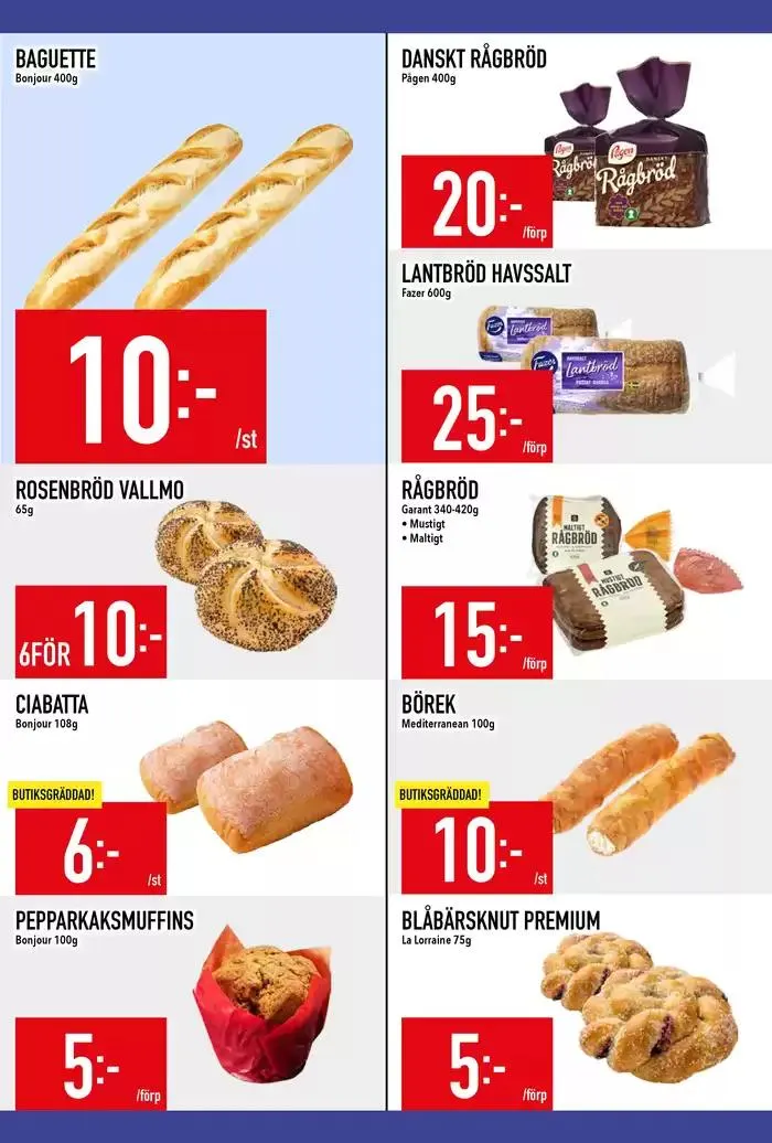 Veckans erbjudanden från 30 december till 13 januari 2025 - Reklamblad sidor 12