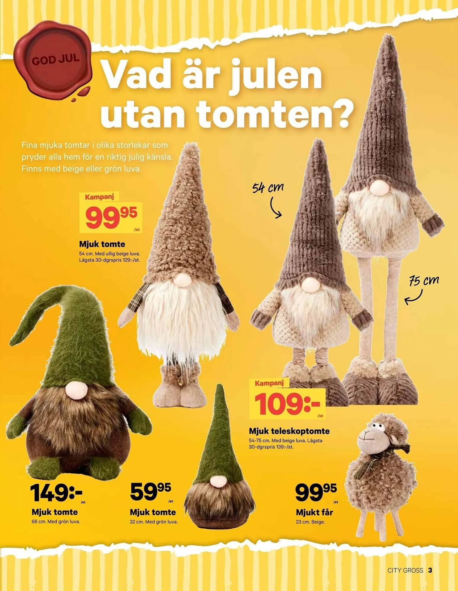 City Gross reklamblad från 1 december till 28 december 2025 - Reklamblad sidor 3