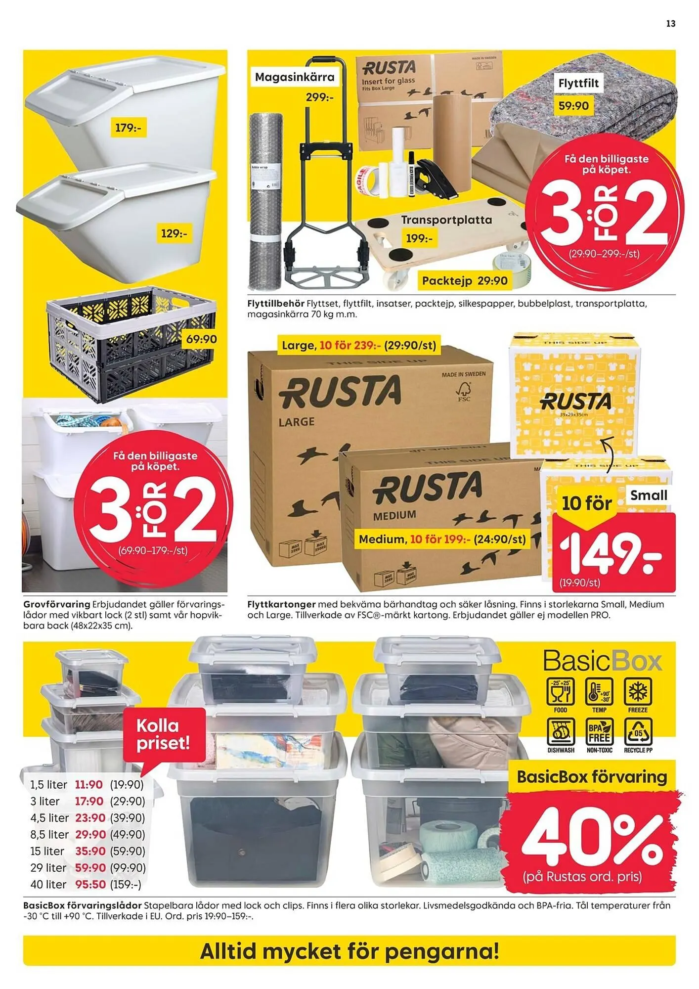 Rusta reklamblad från 7 april till 14 april 2025 - Reklamblad sidor 13