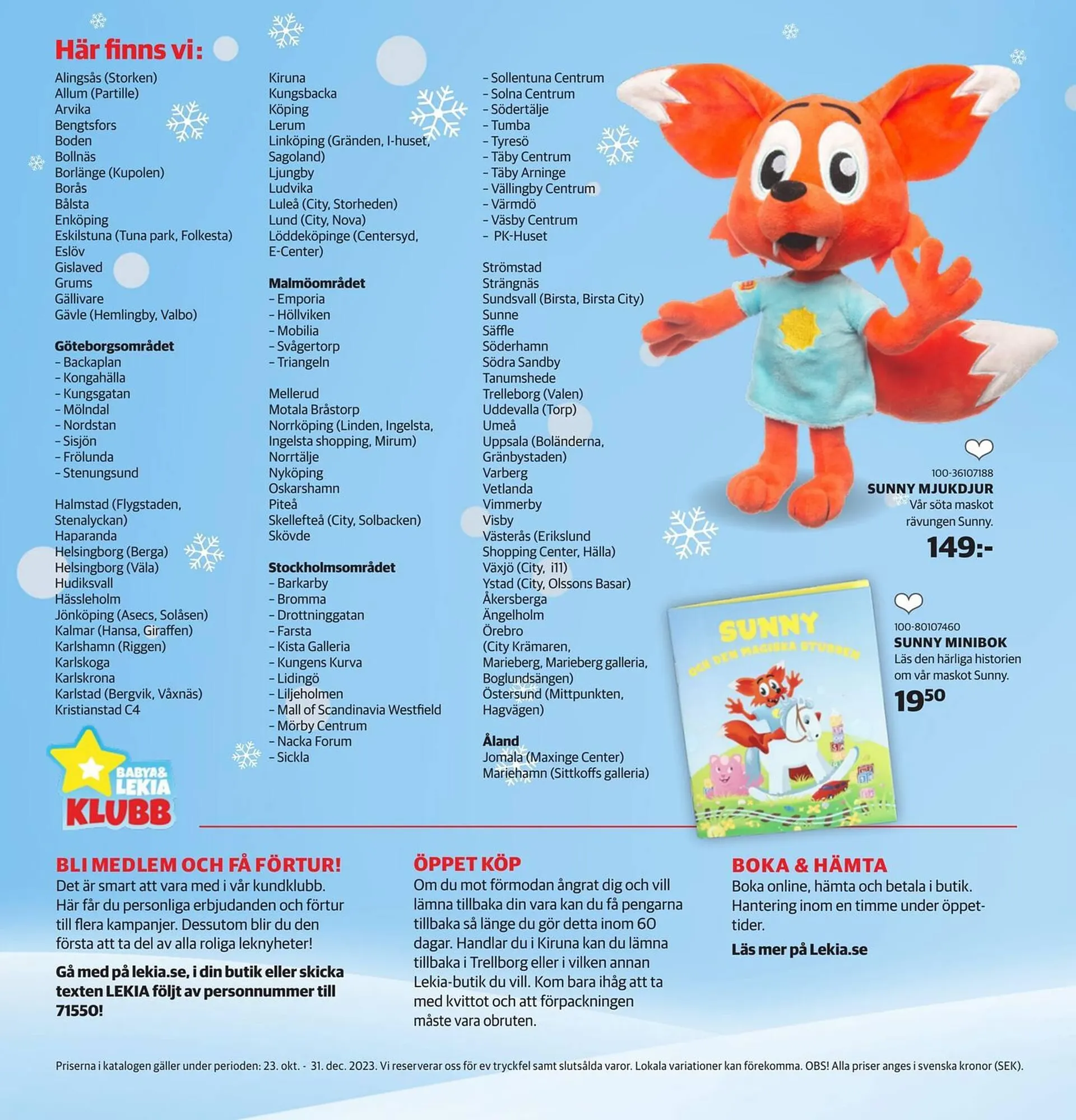 Lekia reklamblad från 29 oktober till 31 december 2023 - Reklamblad sidor 2