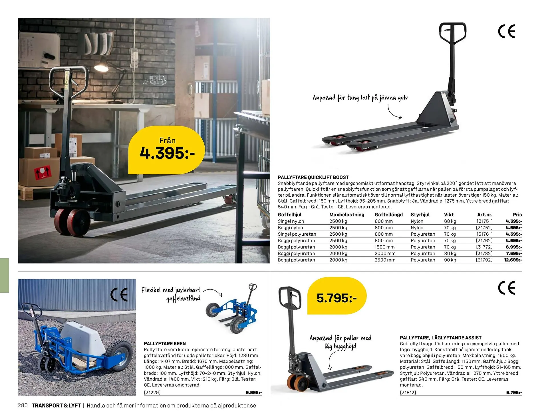 AJ Produkter reklamblad från 1 januari till 31 december 2025 - Reklamblad sidor 280