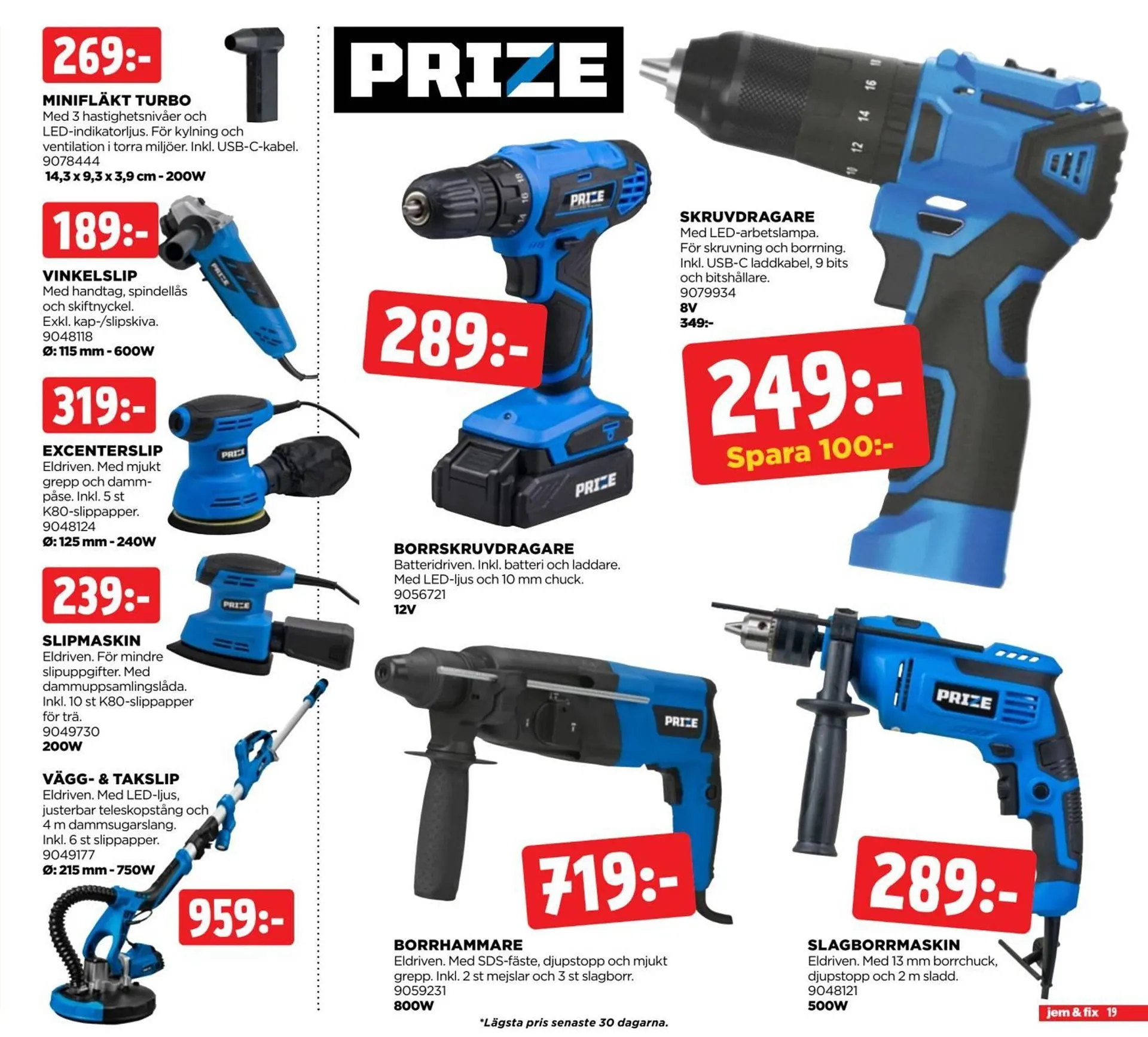 Jem&Fix reklamblad från 4 maj till 11 maj 2026 - Reklamblad sidor 19