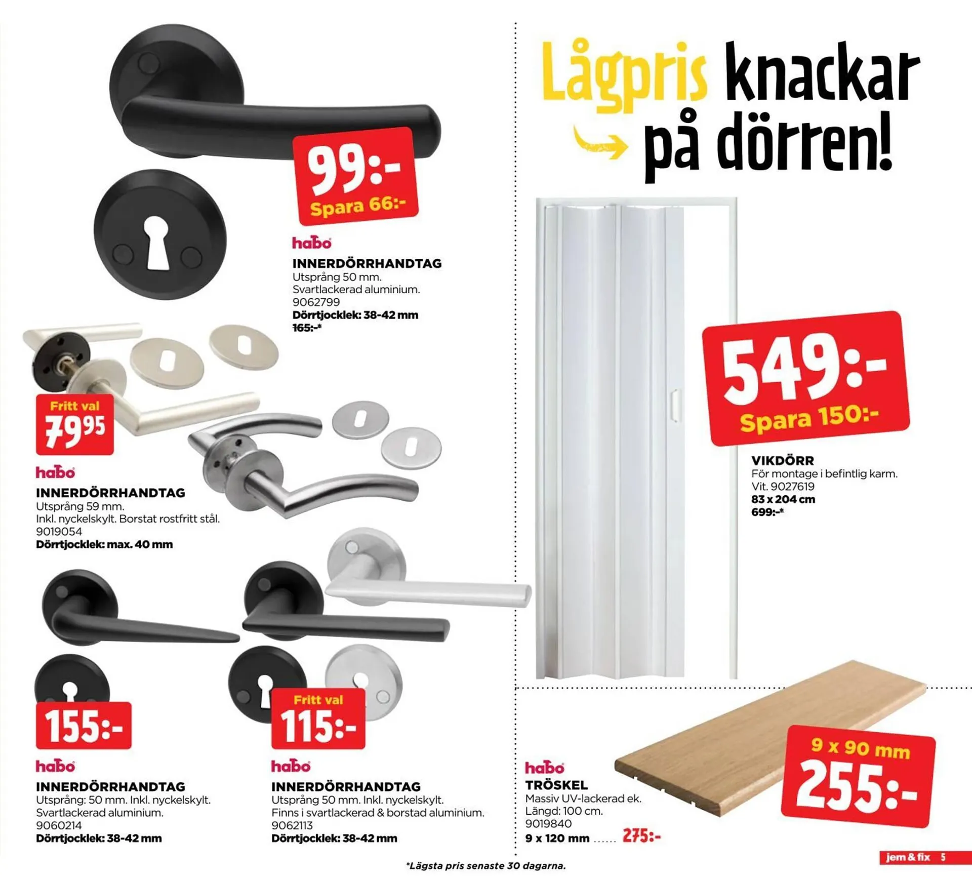 Jem&Fix reklamblad från 22 september till 6 oktober 2025 - Reklamblad sidor 5