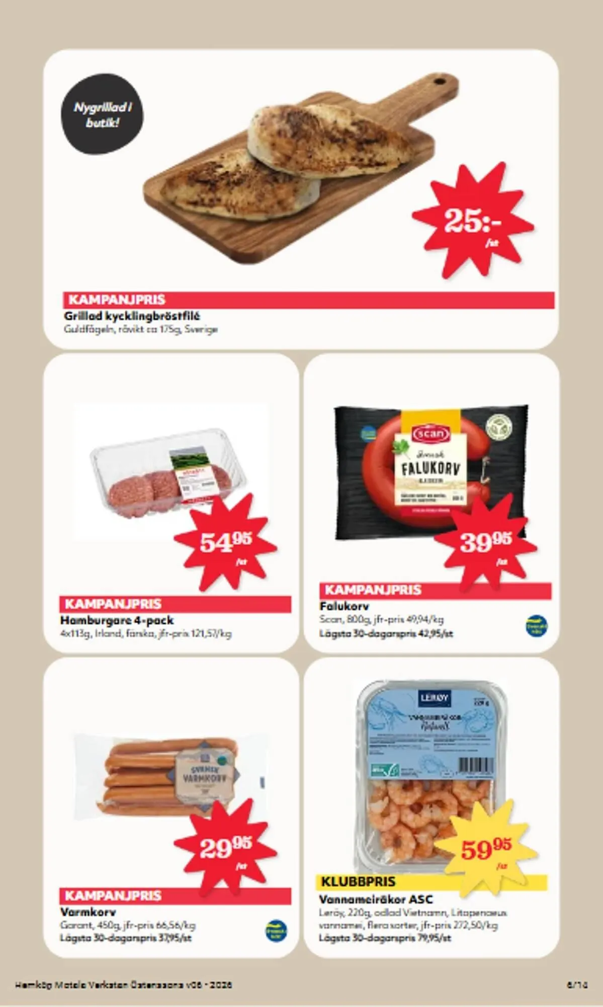 Östenssons reklamblad från 2 februari till 8 februari 2026 - Reklamblad sidor 6