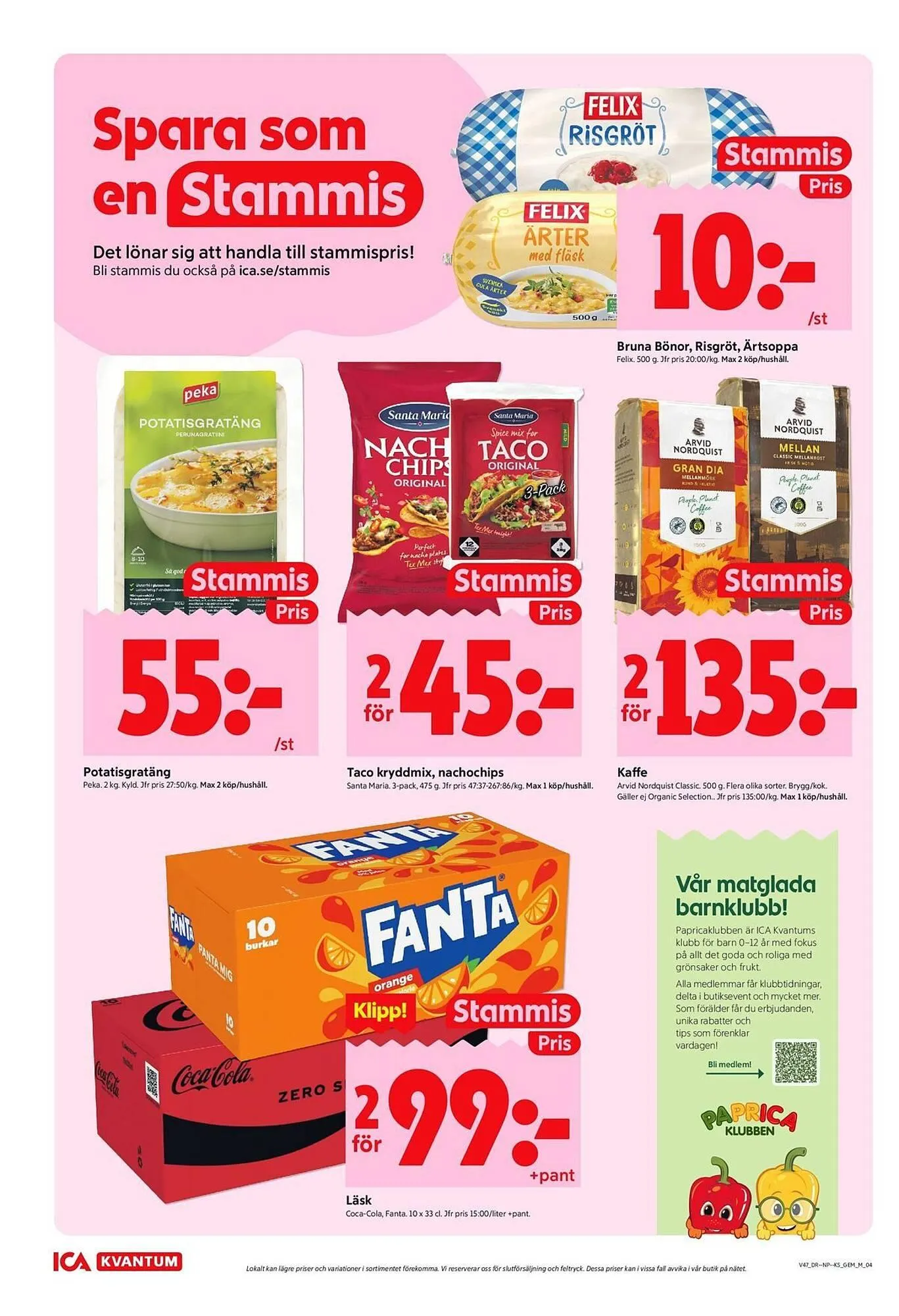 ICA Kvantum reklamblad från 17 november till 23 november 2025 - Reklamblad sidor 4