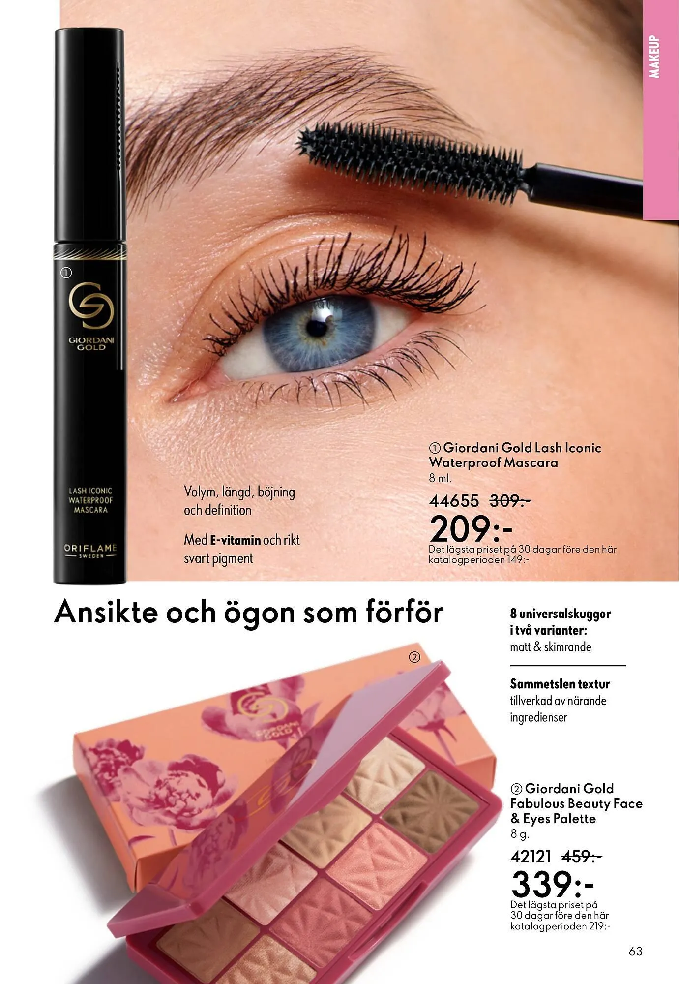 Oriflame reklamblad från 11 mars till 31 mars 2026 - Reklamblad sidor 63