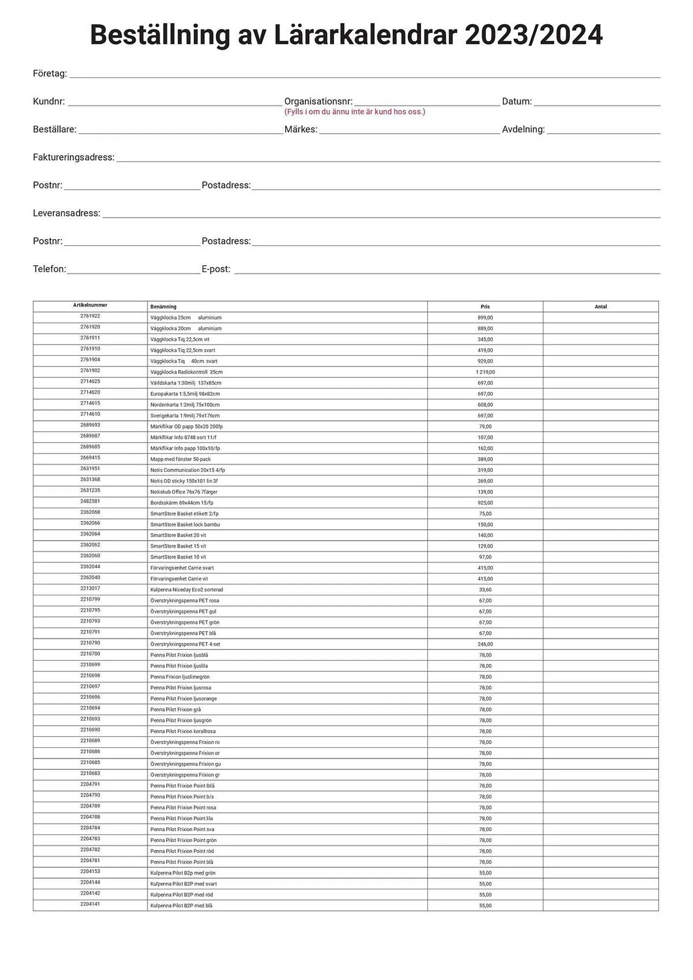 Office Depot reklamblad från 8 februari till 31 december 2024 - Reklamblad sidor 17