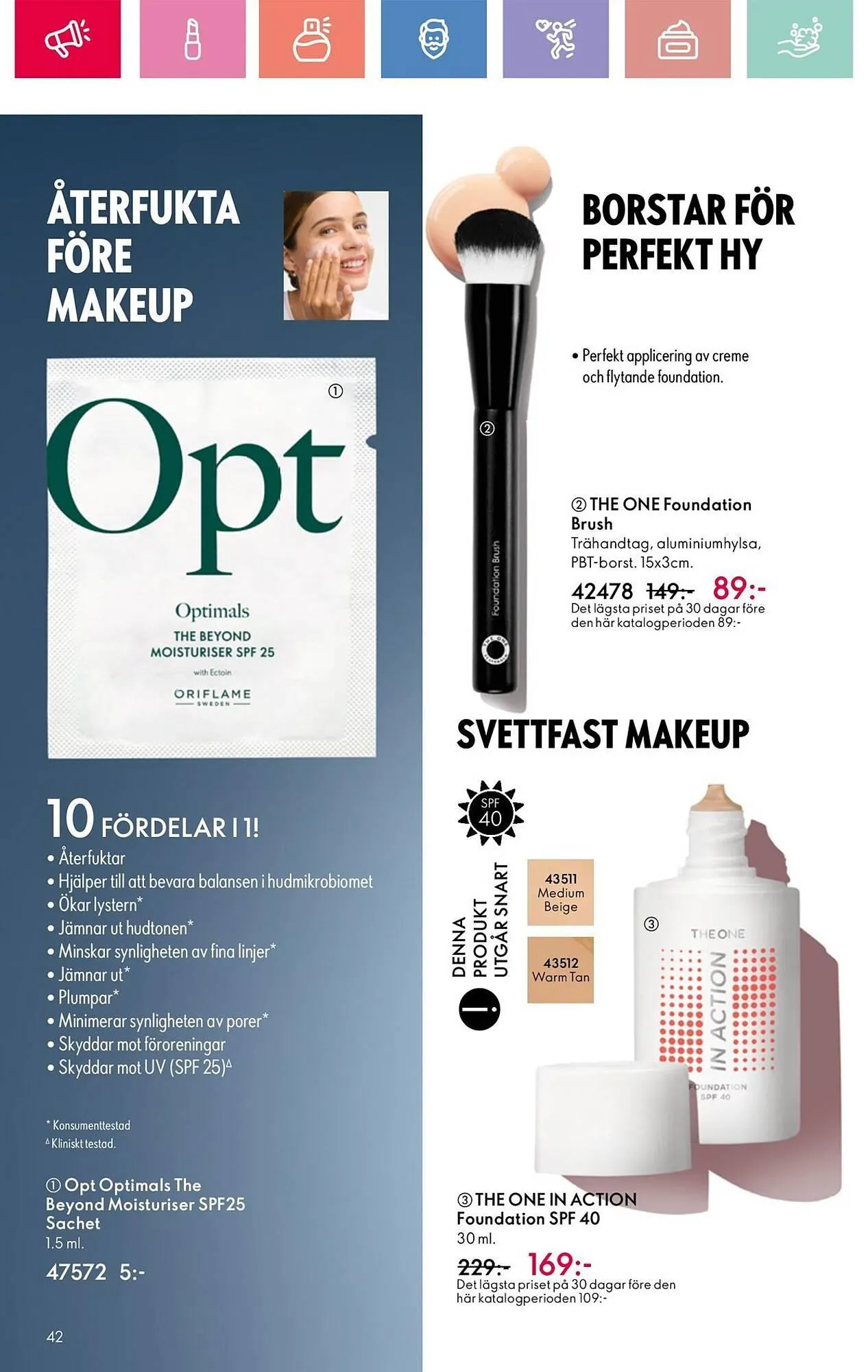 Oriflame reklamblad från 12 maj till 31 maj 2025 - Reklamblad sidor 42