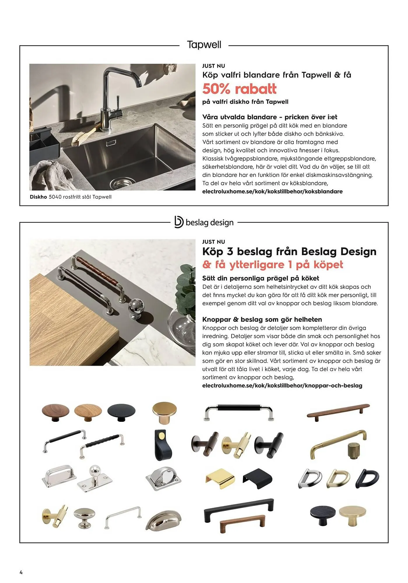 Electrolux Home reklamblad från 21 augusti till 2 oktober 2023 - Reklamblad sidor 4