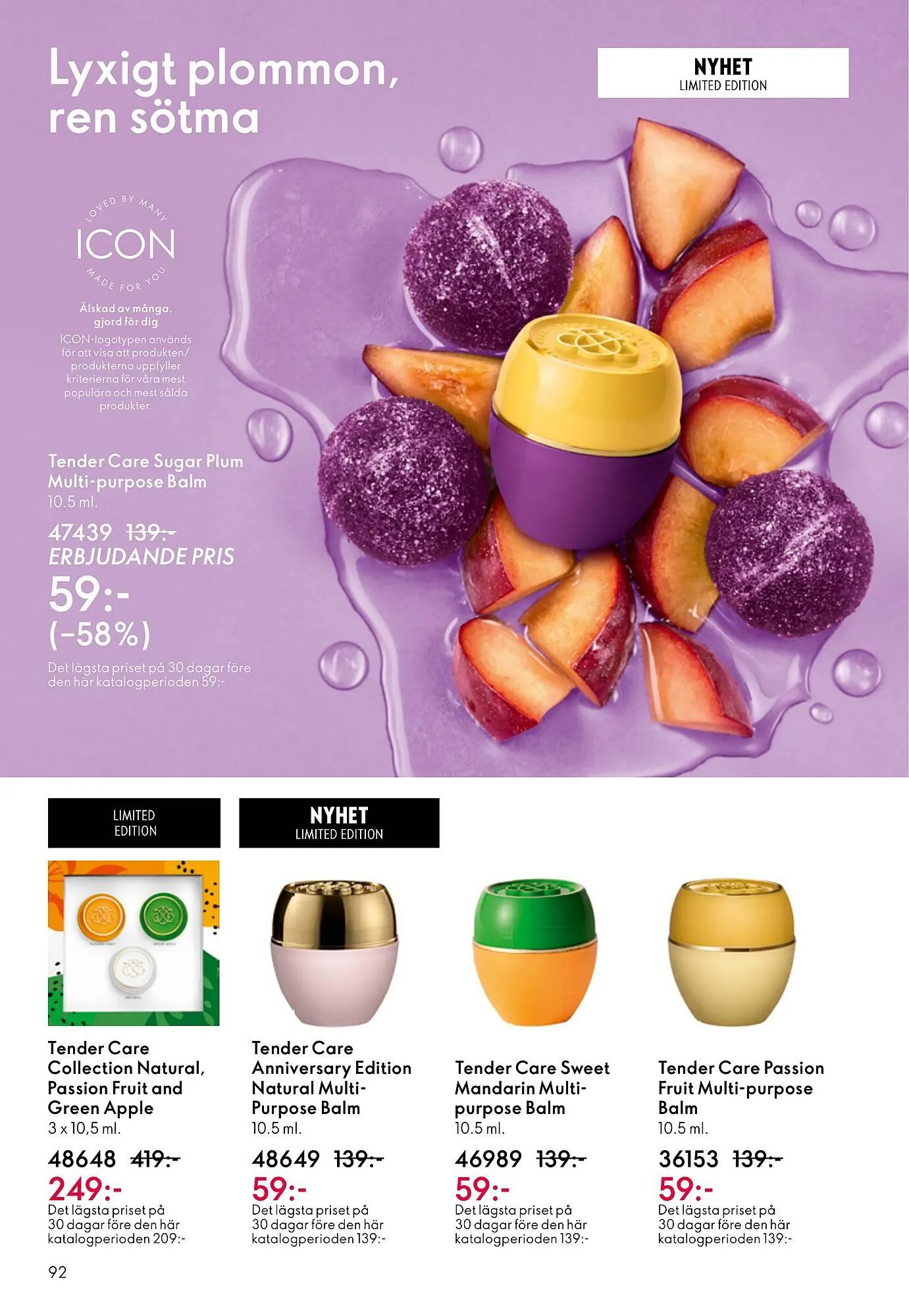Oriflame reklamblad från 29 oktober till 18 november 2025 - Reklamblad sidor 92