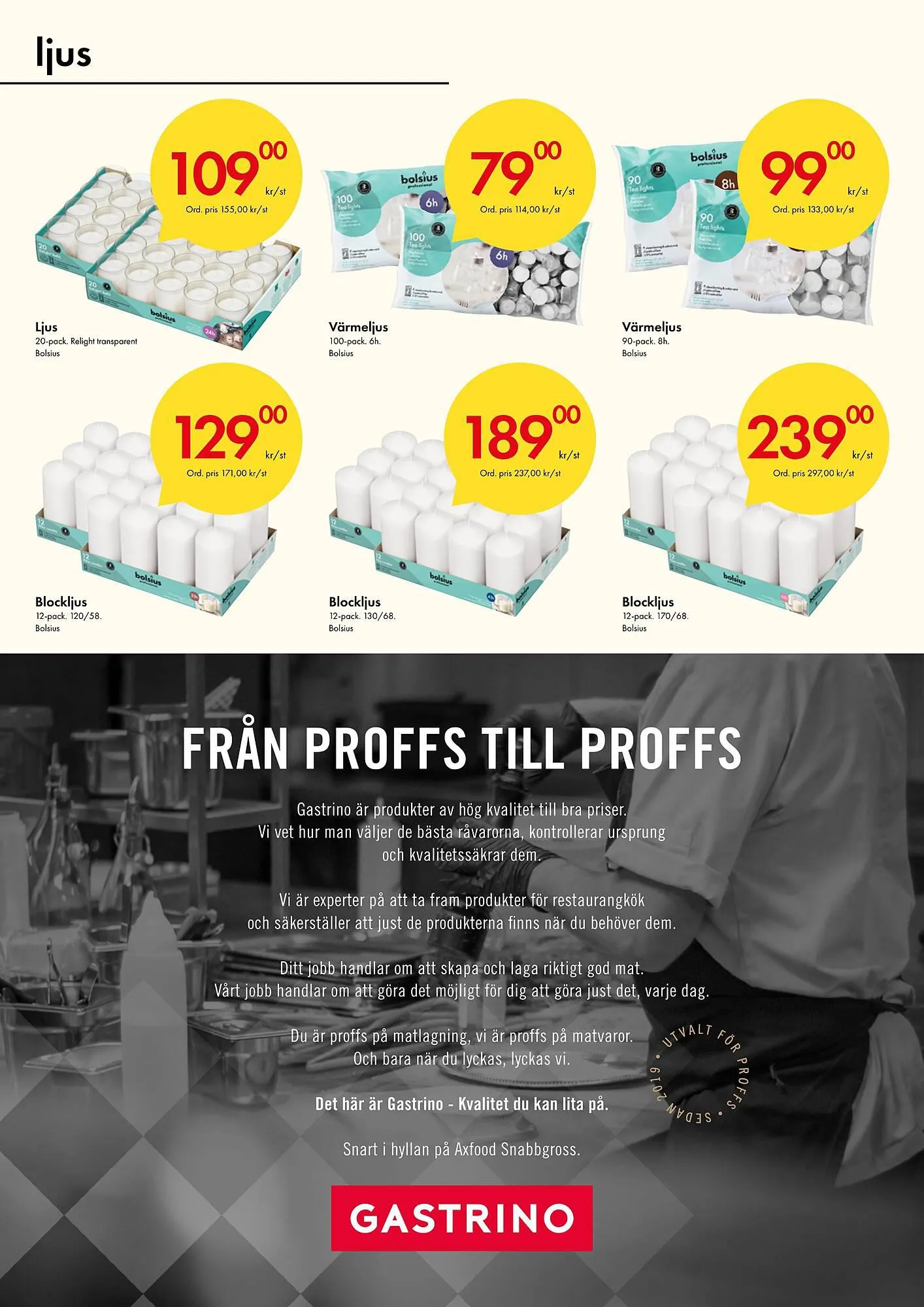 Snabbgross reklamblad från 25 september till 8 oktober 2023 - Reklamblad sidor 14